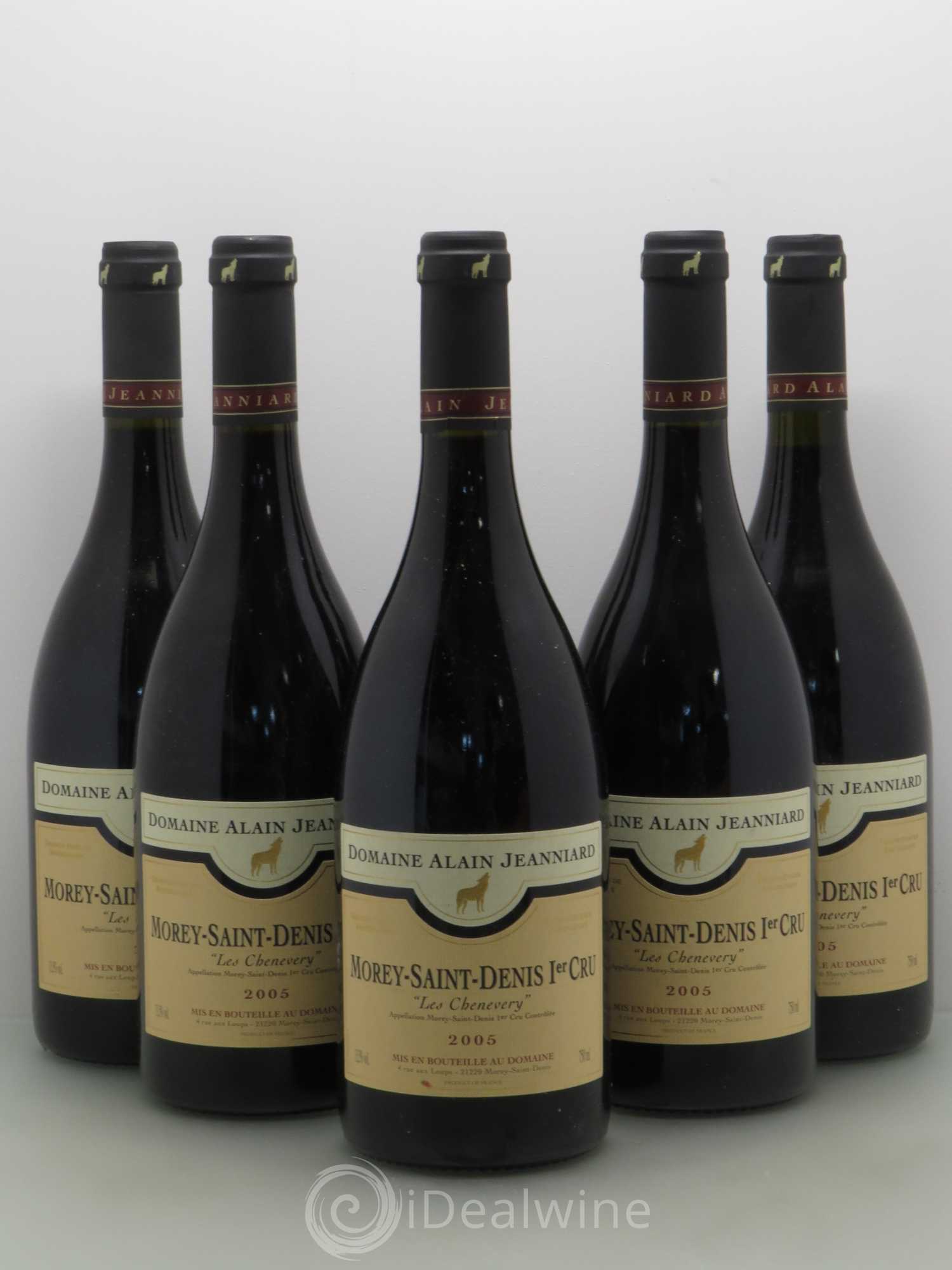 Morey-Saint-Denis 1er Cru Jeanniard Les Chenevery 2005 - Posten von 5 Flaschen - 0