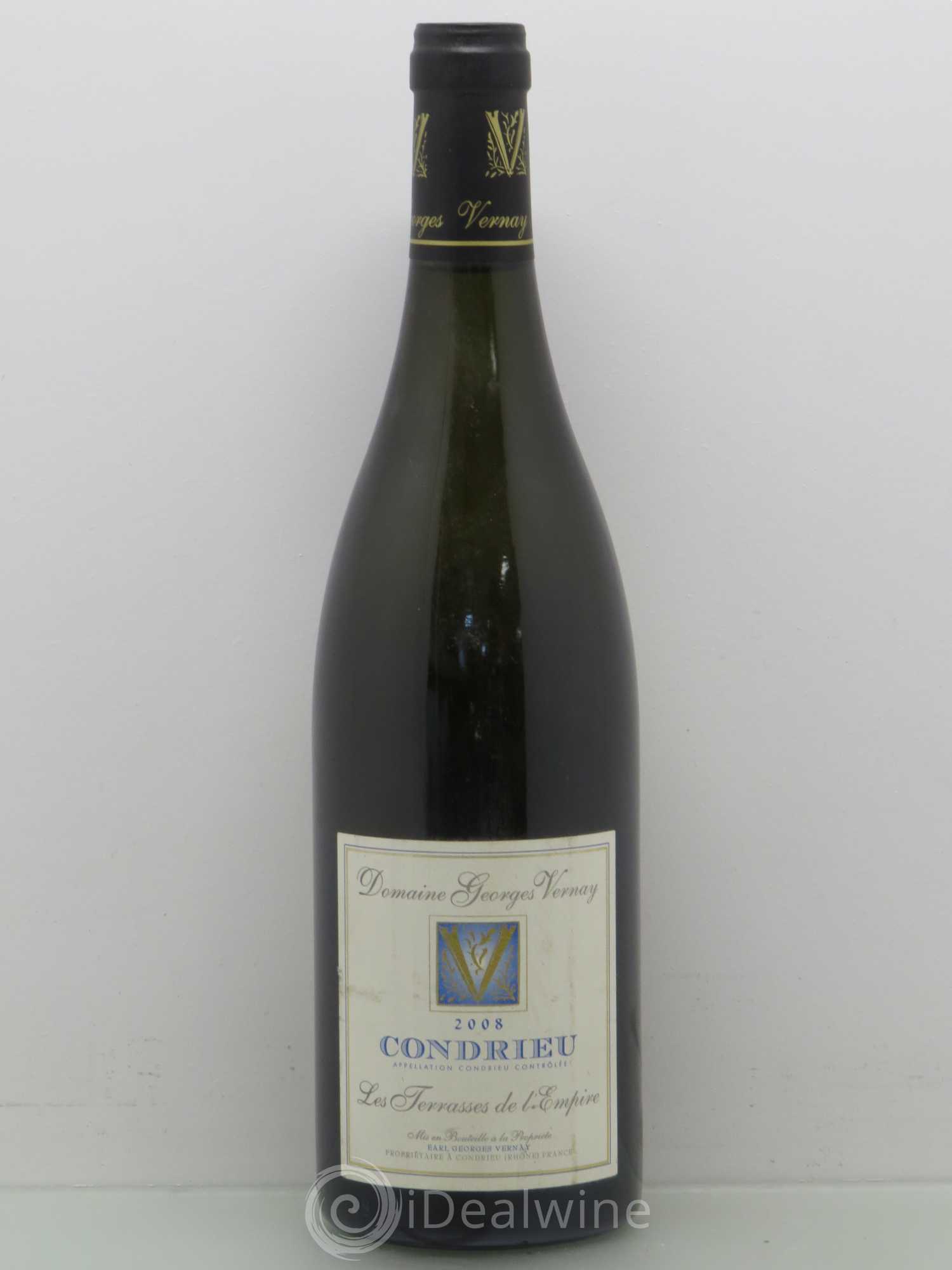 Condrieu Terrasses de l'Empire Georges Vernay 2008 - Lot de 1 bouteille - 0