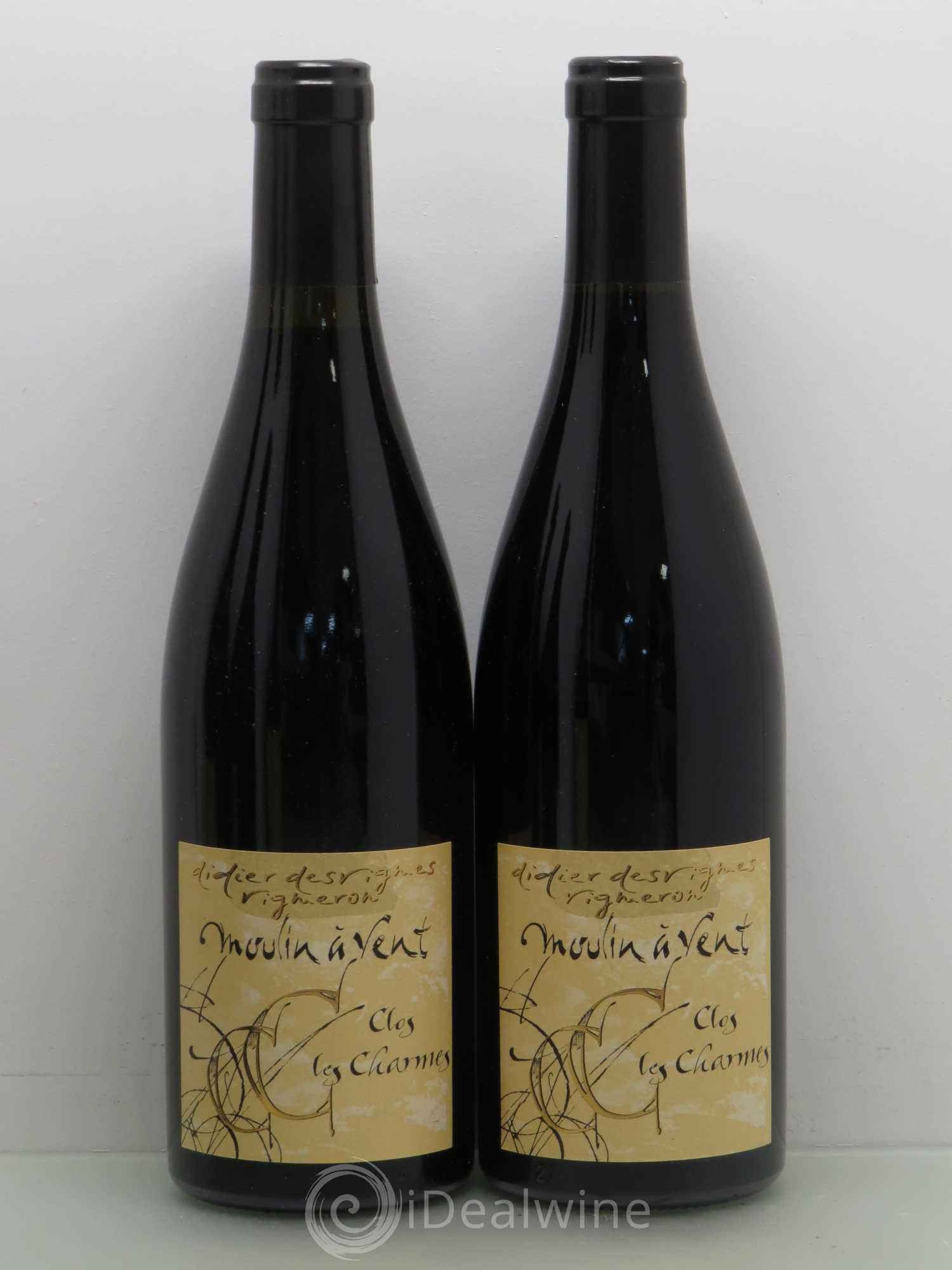 Moulin-à-Vent Didier Desvignes Clos les Charmes 2009 - Posten von 5 Flaschen - 3