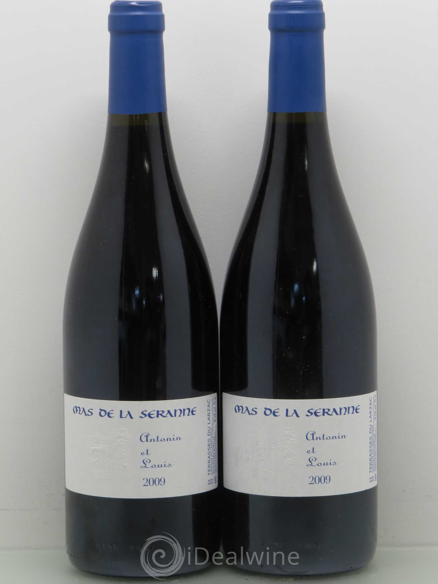 Languedoc Mas de la Serranne Antonin et Louis Terrasses du Larzac 2009 - Posten von 2 Flaschen - 0