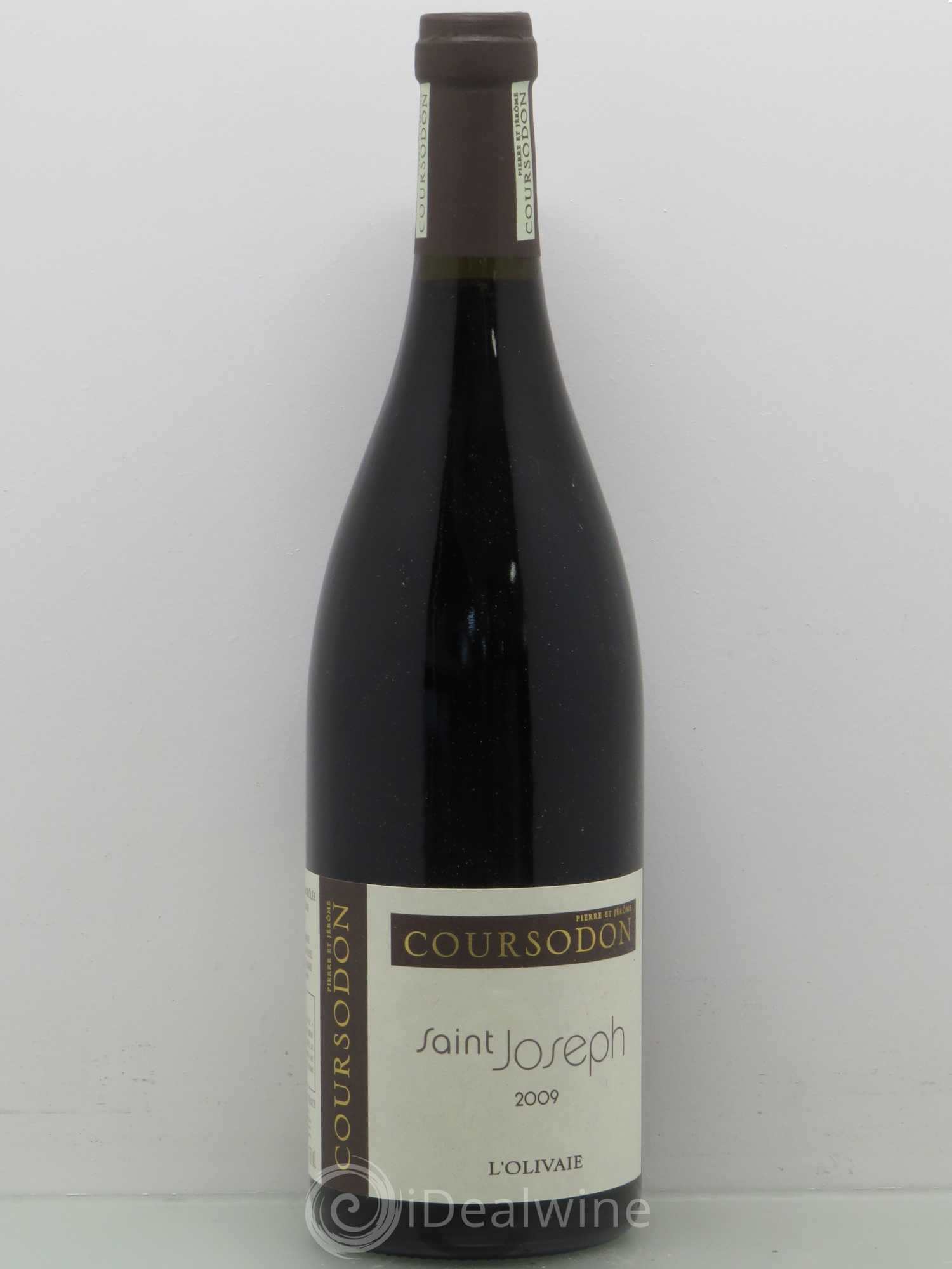 Saint-Joseph L'Olivaie Pierre et Jérôme Coursodon 2009 - Lot de 1 bouteille - 0