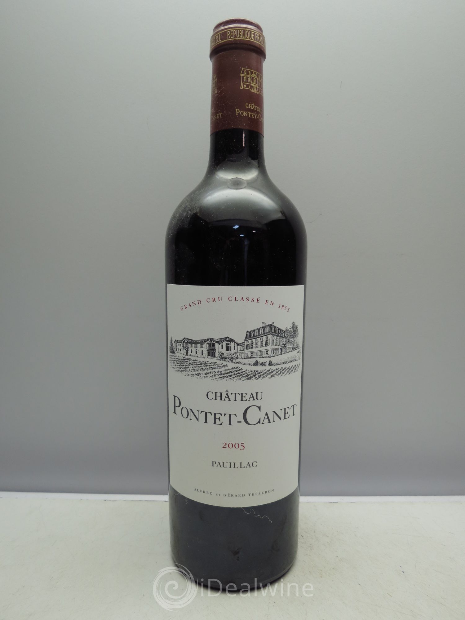 Château Pontet Canet 5ème Grand Cru Classé 2005 - Lot de 6 bouteilles - 0