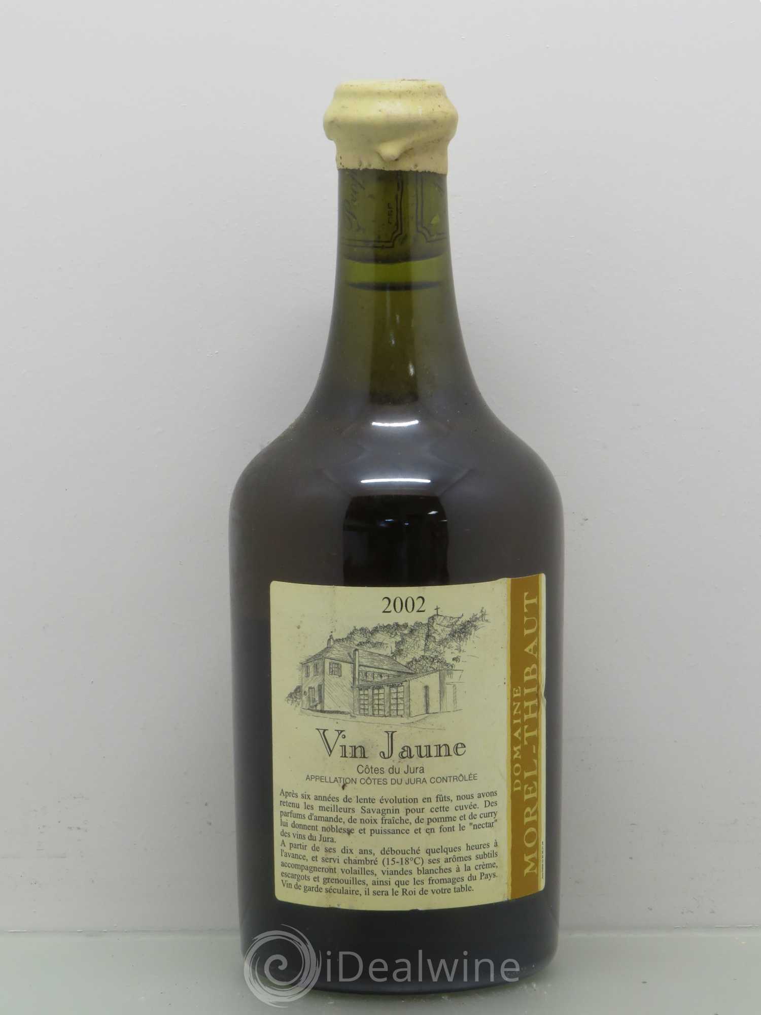 Arbois Vin Jaune Thibaut Morel 2002 - Posten von 1 Flasche - 0