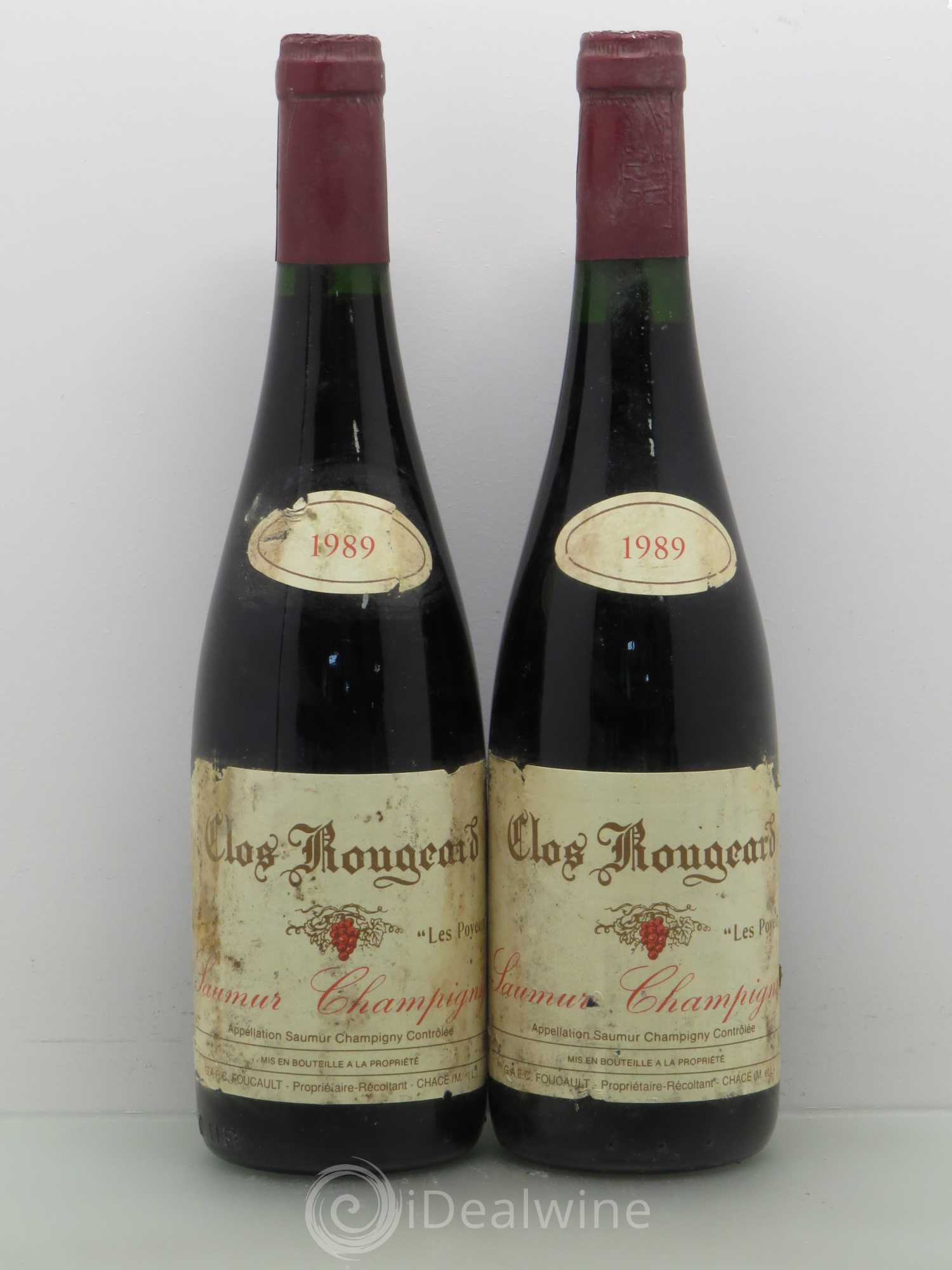 Saumur-Champigny Les Poyeux Clos Rougeard 1989 - Lot de 2 bouteilles - 0