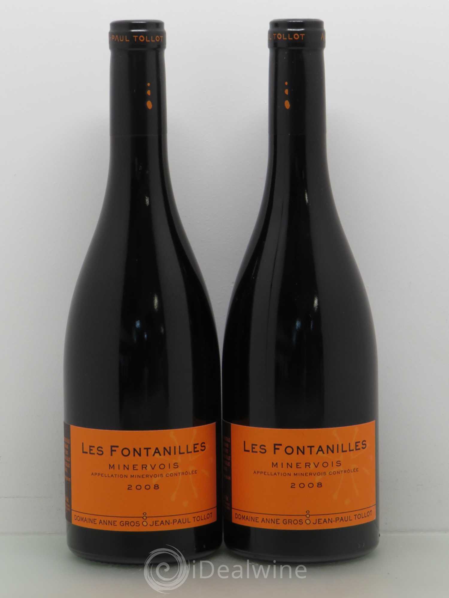 Minervois Gros Tollot Les Fontanilles 2008 - Posten von 2 Flaschen - 0