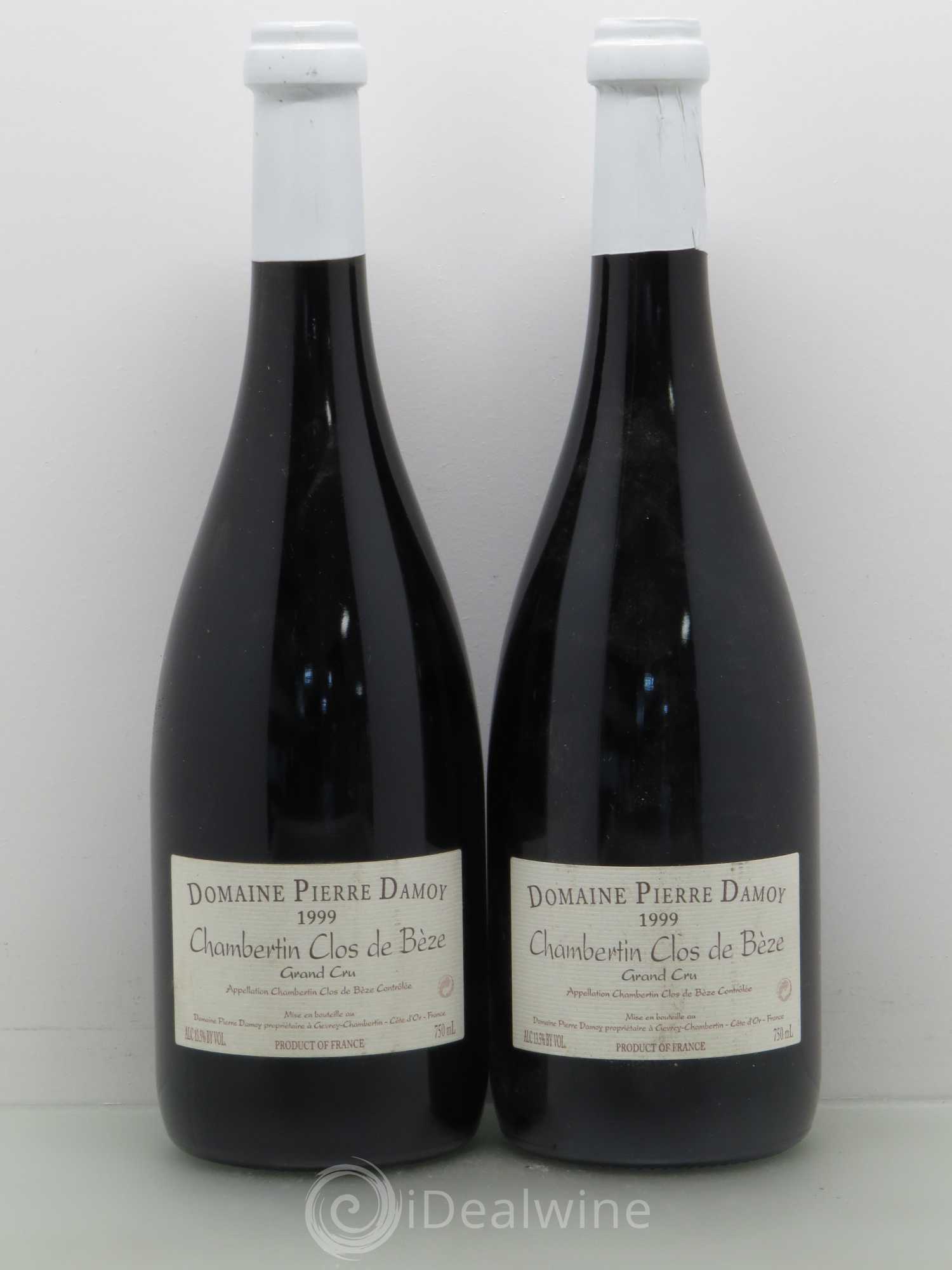 Chambertin Clos de Bèze Grand Cru Pierre Damoy 1999 - Lot de 2 bouteilles - 0