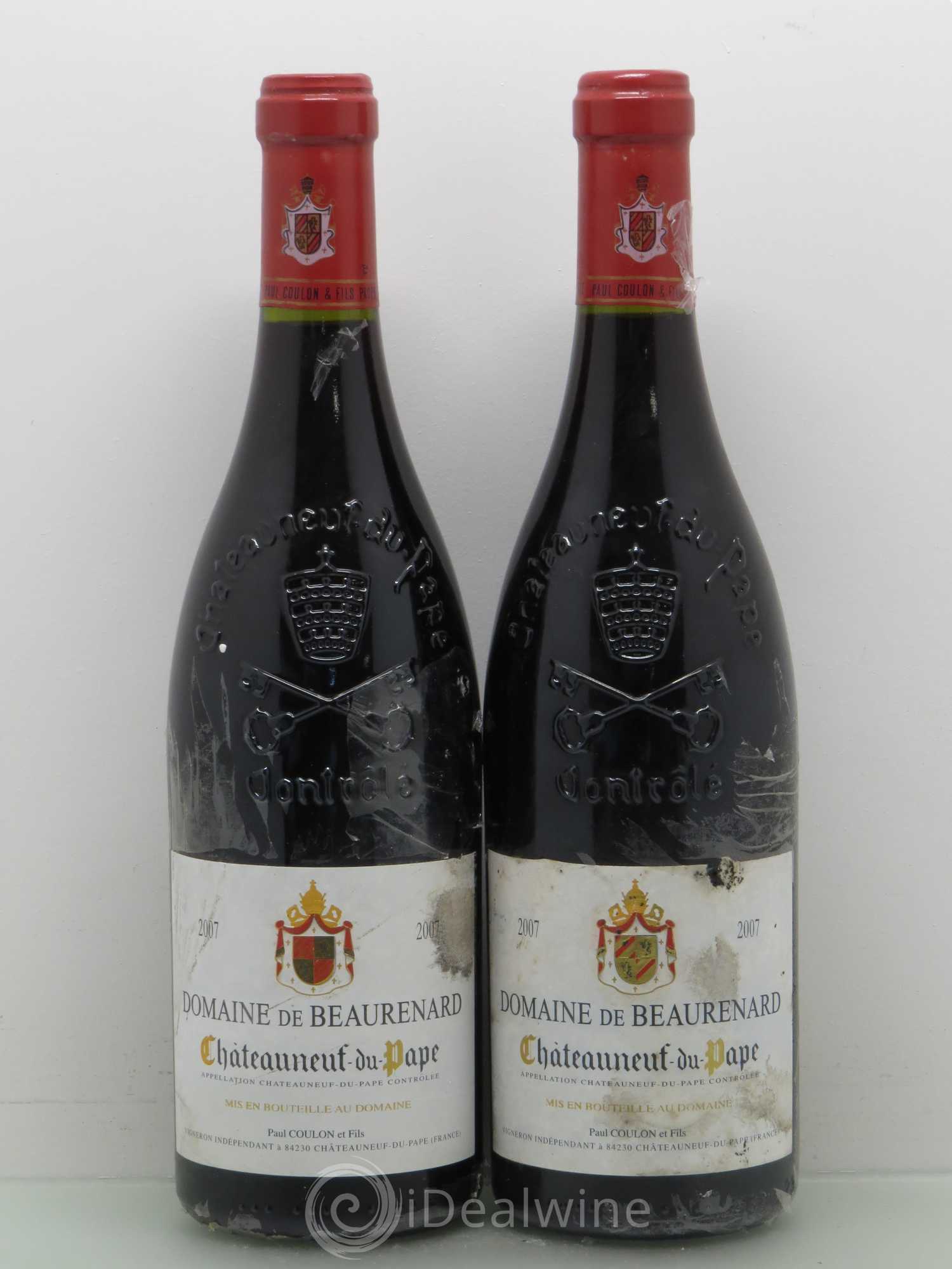 Châteauneuf-du-Pape Beaurenard (Domaine de) 2007 - Lot de 2 bouteilles - 0
