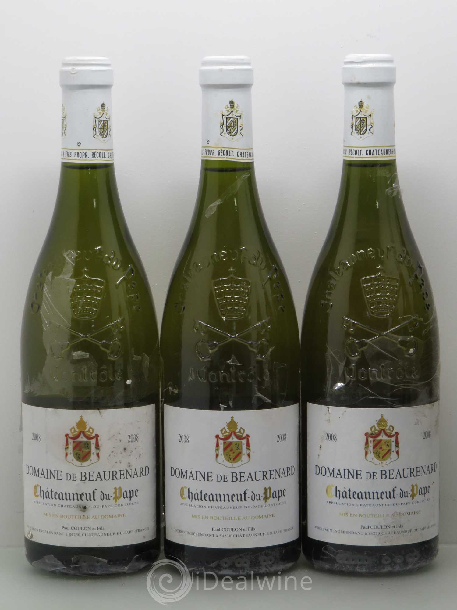 Châteauneuf-du-Pape Beaurenard (Domaine de) 2008 - Lotto di 6 bottiglie - 1