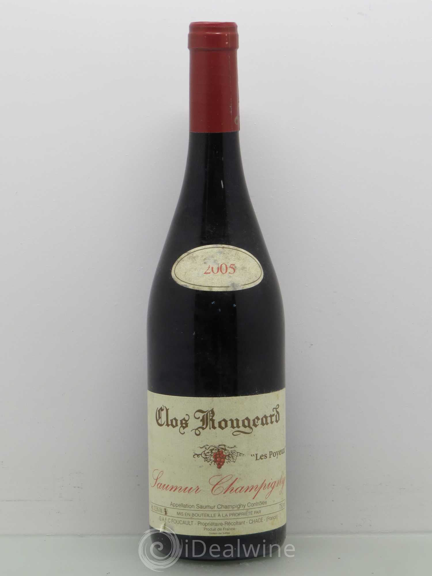 Saumur-Champigny Les Poyeux Clos Rougeard 2005 - Lot de 1 bouteille - 0