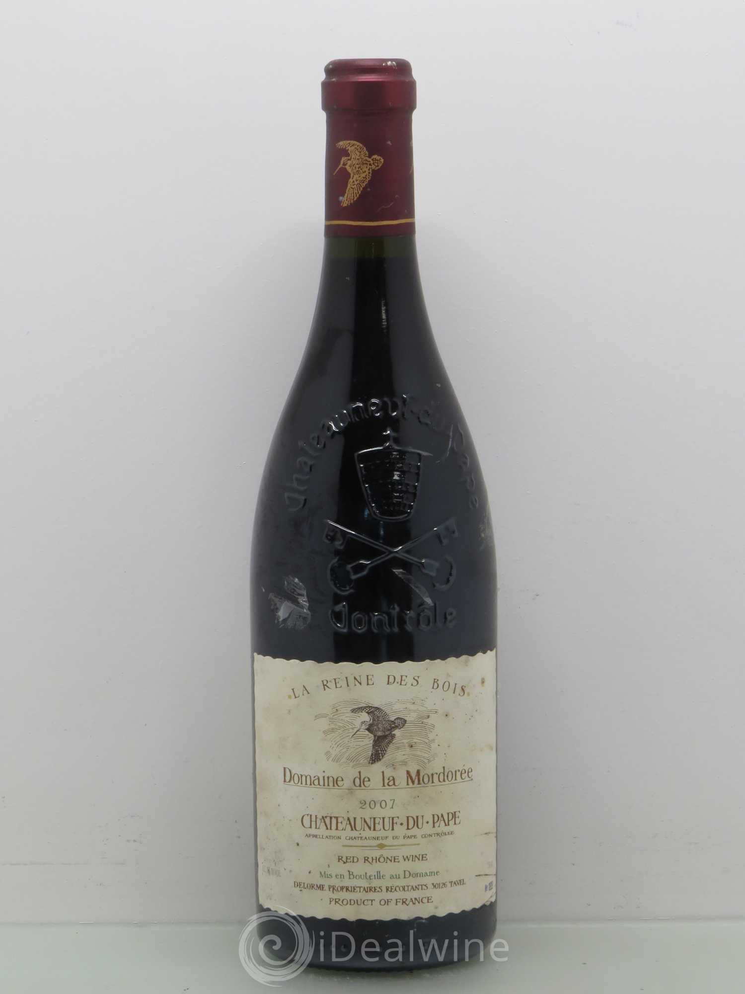 Châteauneuf-du-Pape Cuvée de la Reine des Bois La Mordorée (Domaine de) 2007 - Lot de 1 bouteille - 0