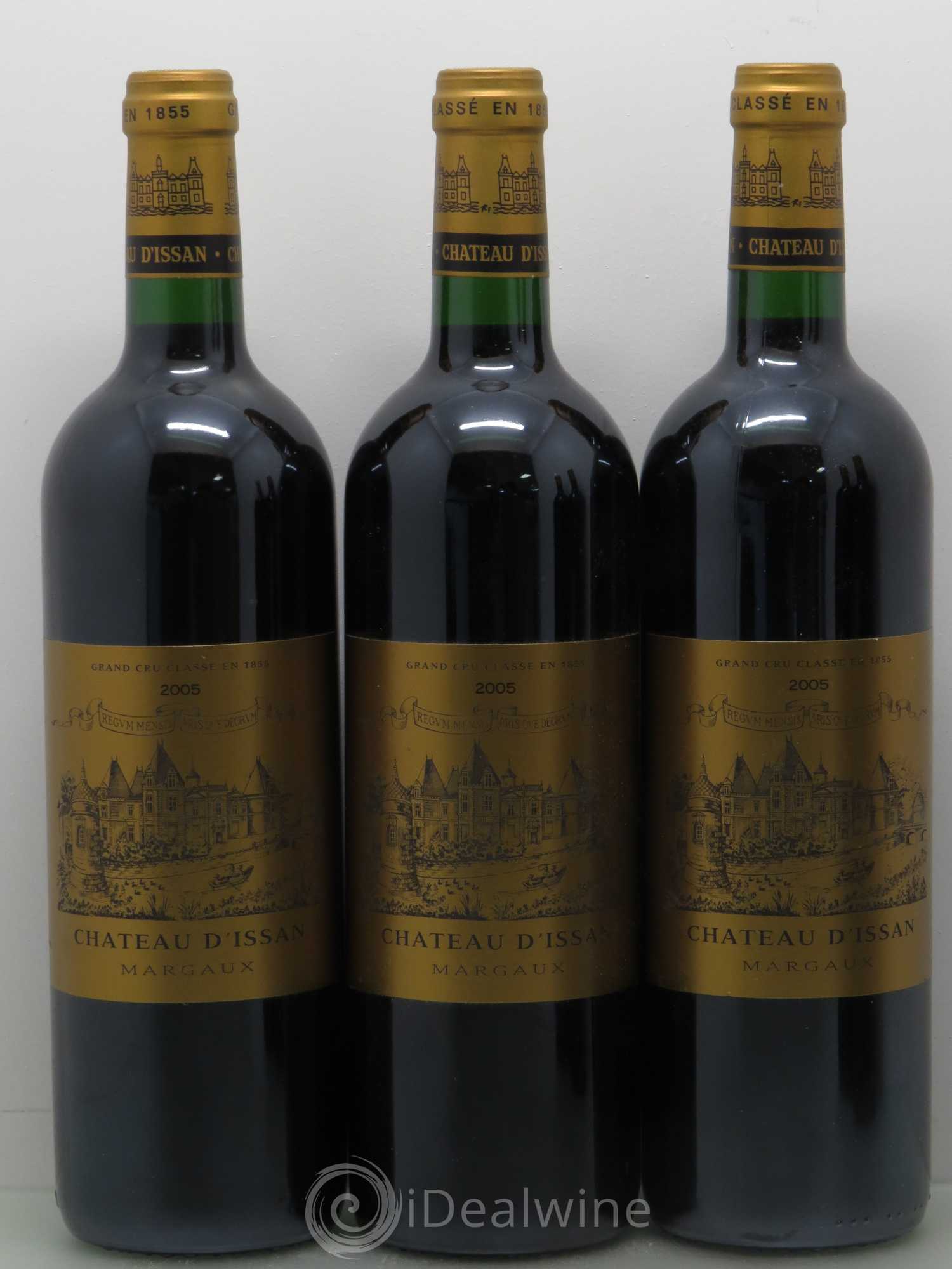 Château d'Issan 3ème Grand Cru Classé 2005 - Lot de 5 bouteilles - 1