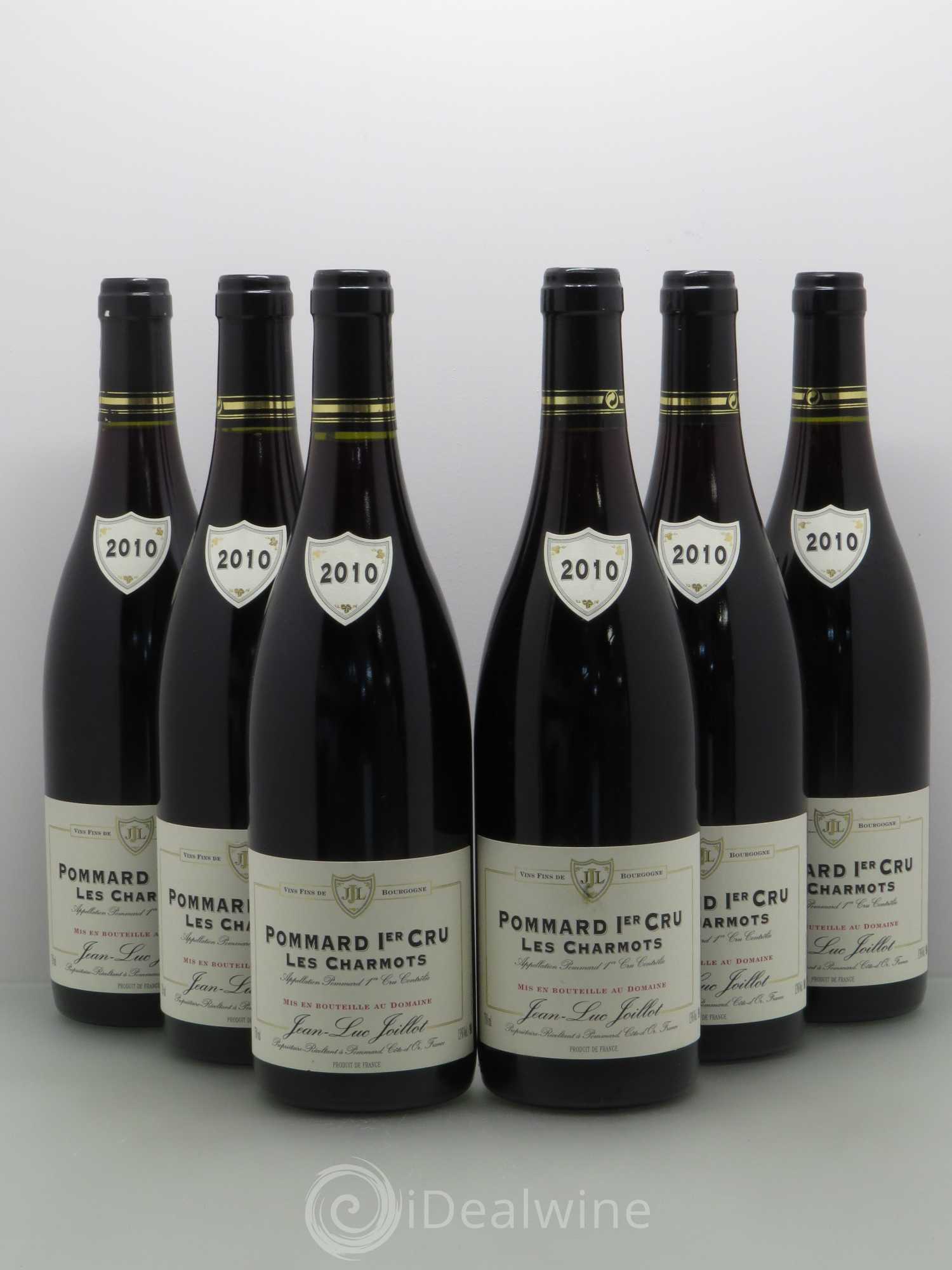 Pommard 1er Cru Joillot Les Charmots 2010 - Posten von 6 Flaschen - 0