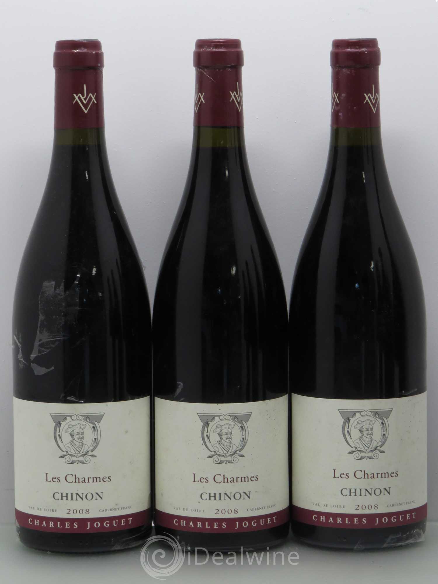 Chinon Les Charmes Charles Joguet 2008 - Lot de 6 bouteilles - 1