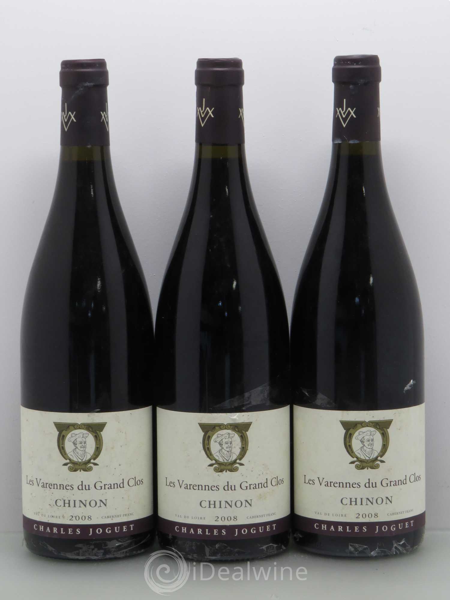 Chinon Les Varennes du Grand Clos Charles Joguet 2008 - Lot de 6 bouteilles - 2