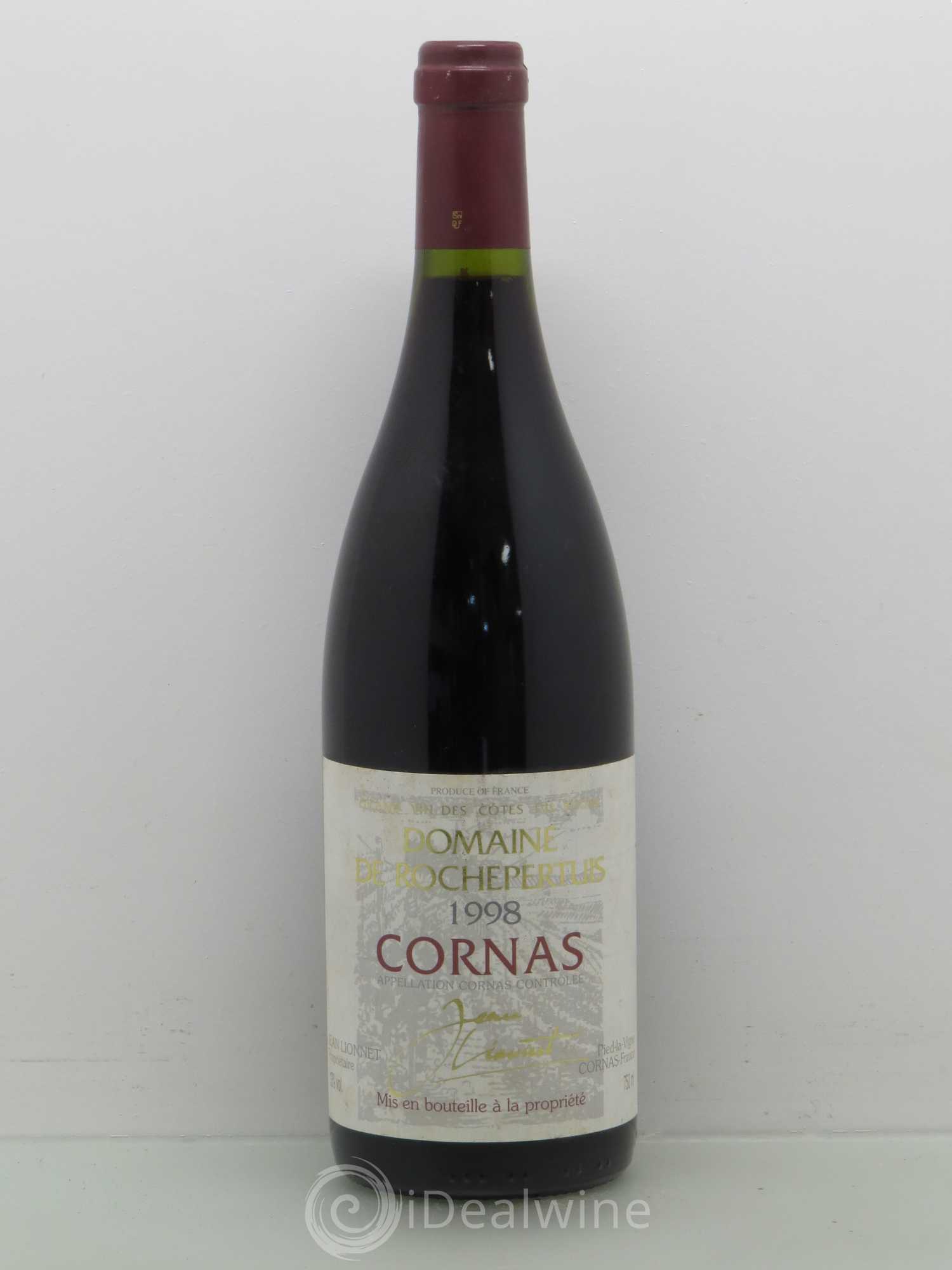 Cornas Jean Lionnet 1998 - Lot de 1 bouteille - 0