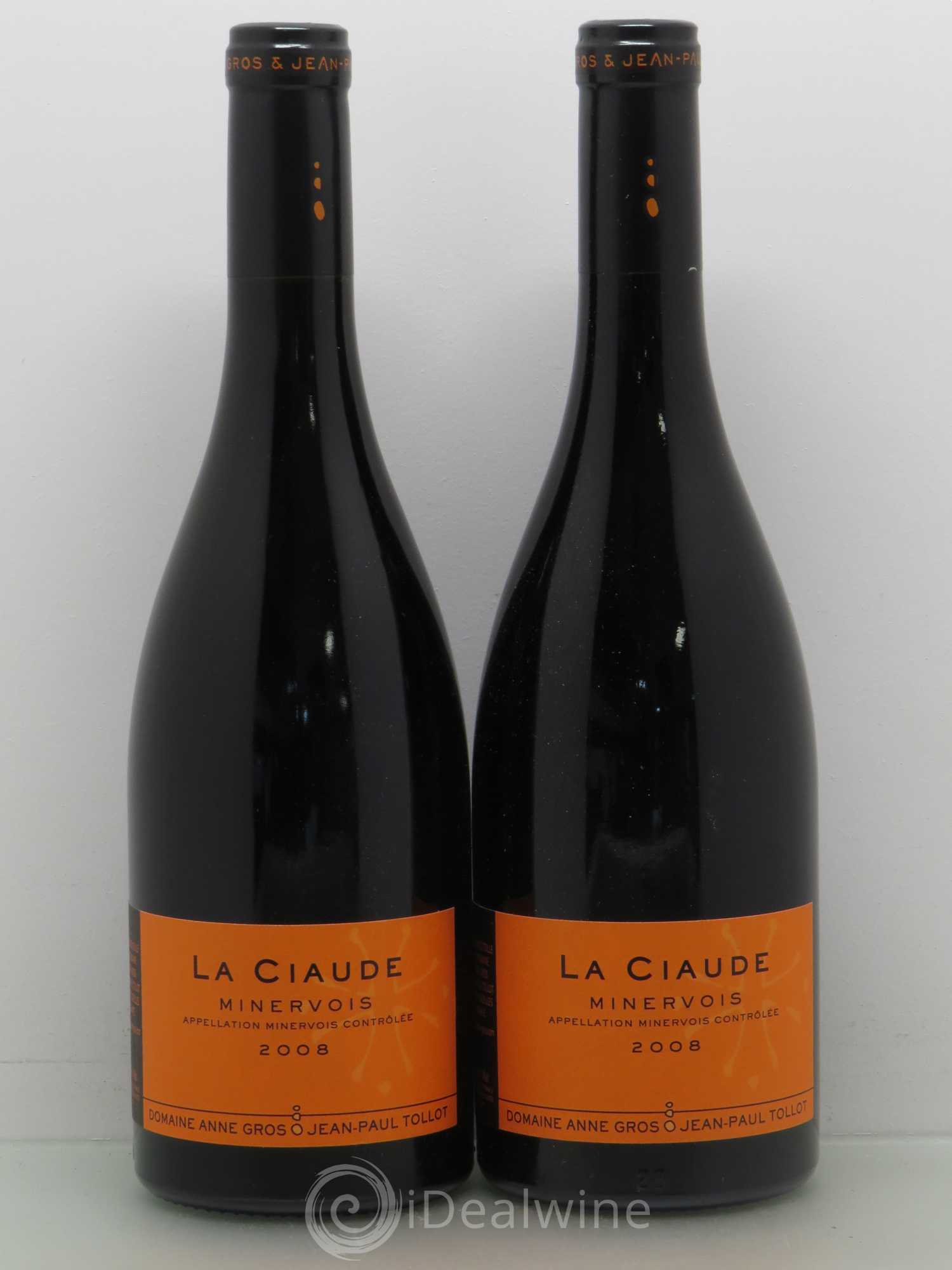 Minervois La Ciaude Gros-Tollot 2008 - Posten von 2 Flaschen - 0