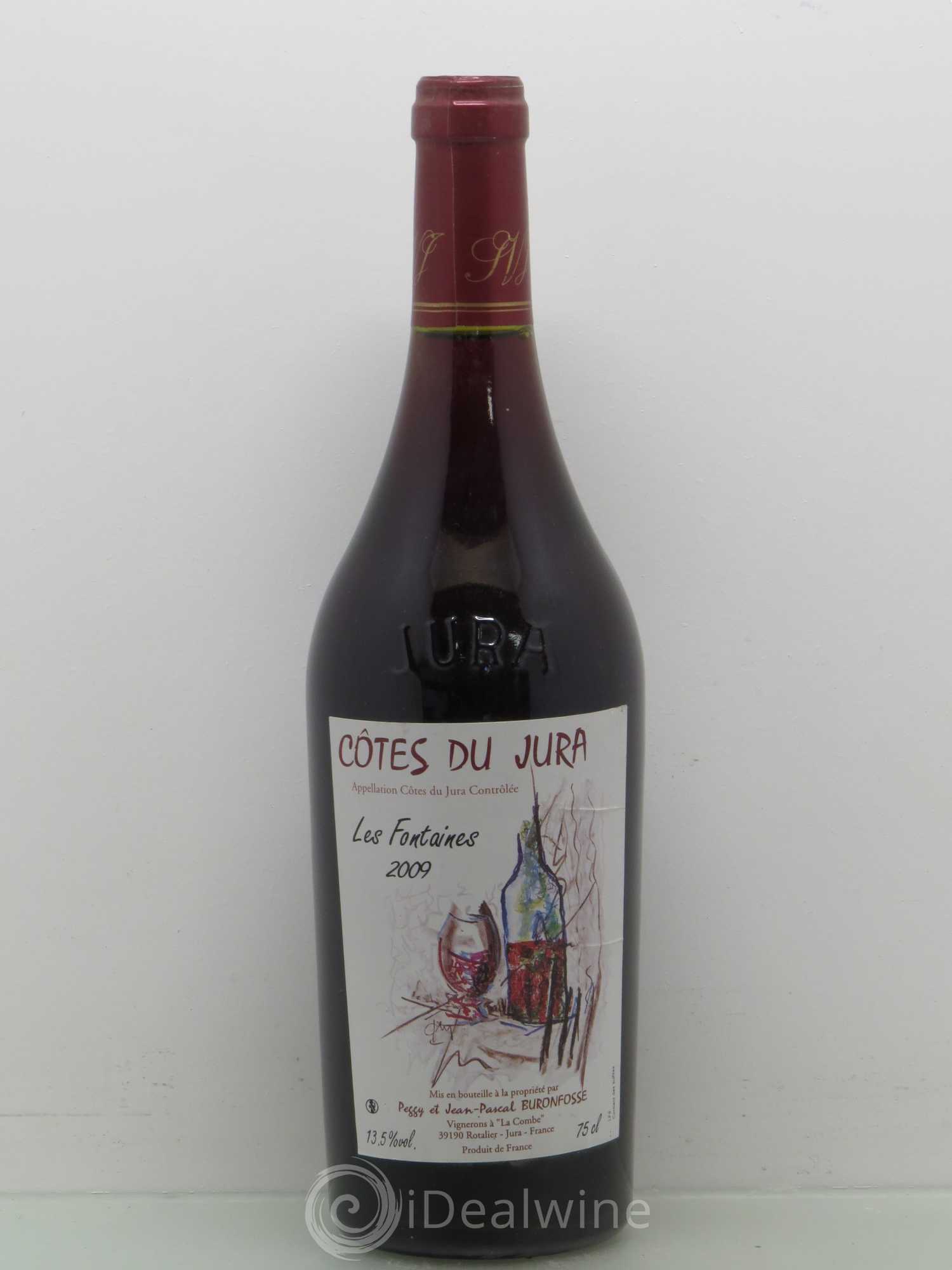 Côtes du Jura Les Fontaines - Buronfosse 2009 - Posten von 1 Flasche - 0