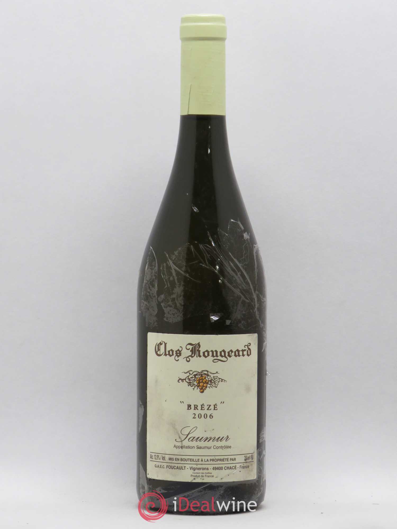 Saumur Brézé Clos Rougeard 2006 - Lot de 1 bouteille - 0