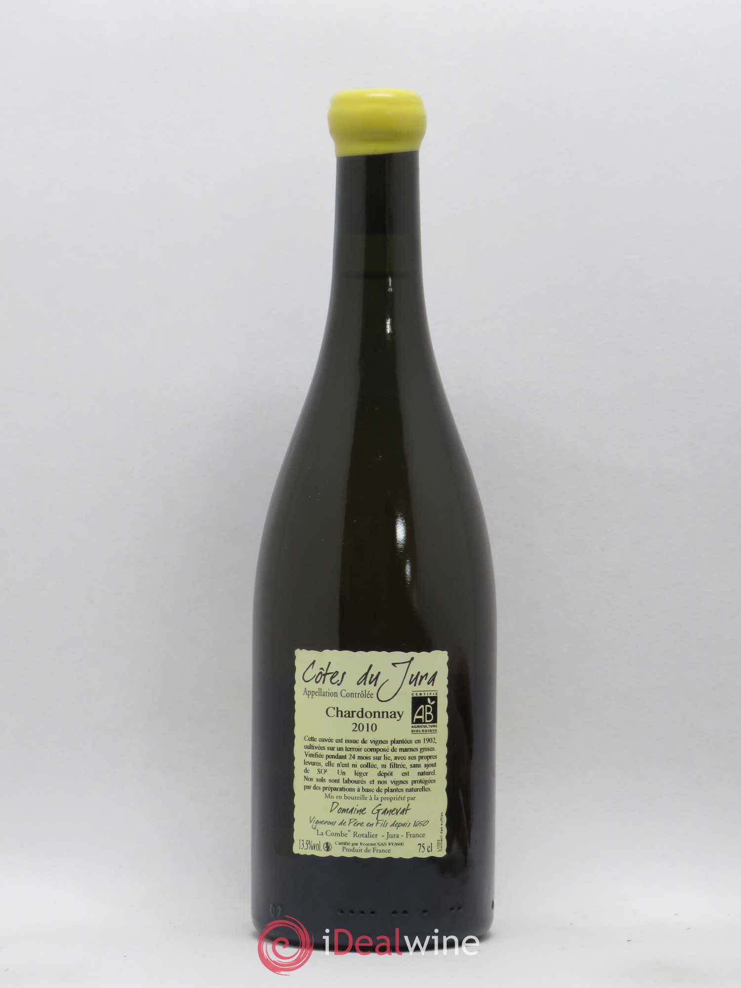 Côtes du Jura Les Chalasses Vieilles Vignes Jean-François Ganevat (Domaine) 2010 - Lot de 1 bouteille - 1