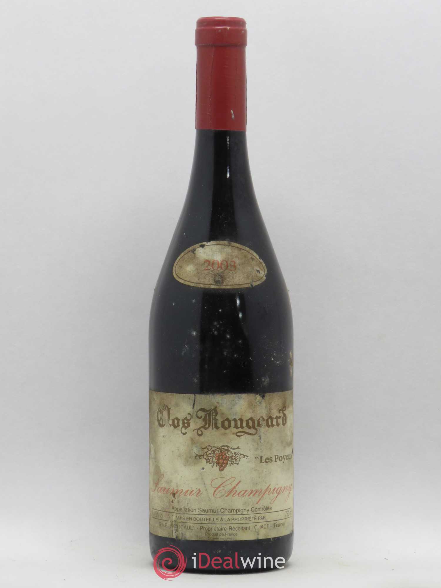Saumur-Champigny Les Poyeux Clos Rougeard 2003 - Lot de 1 bouteille - 0
