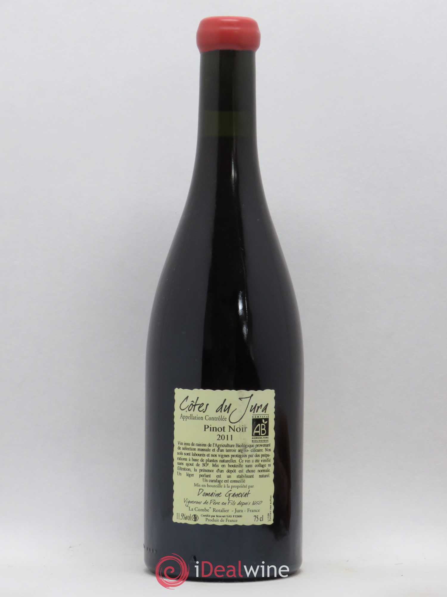 Côtes du Jura Cuvée Julien Jean-François Ganevat (Domaine) 2011 - Lot de 1 bouteille - 1