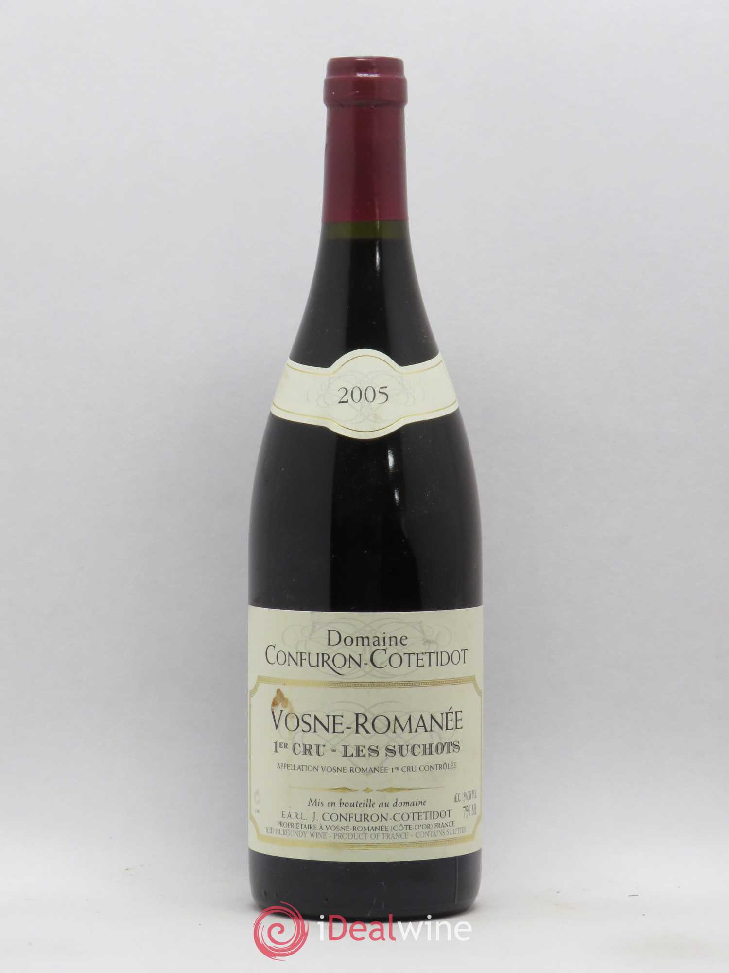 Vosne-Romanée 1er Cru Les Suchots Confuron-Cotetidot 2005 - Lot de 1 bouteille - 0