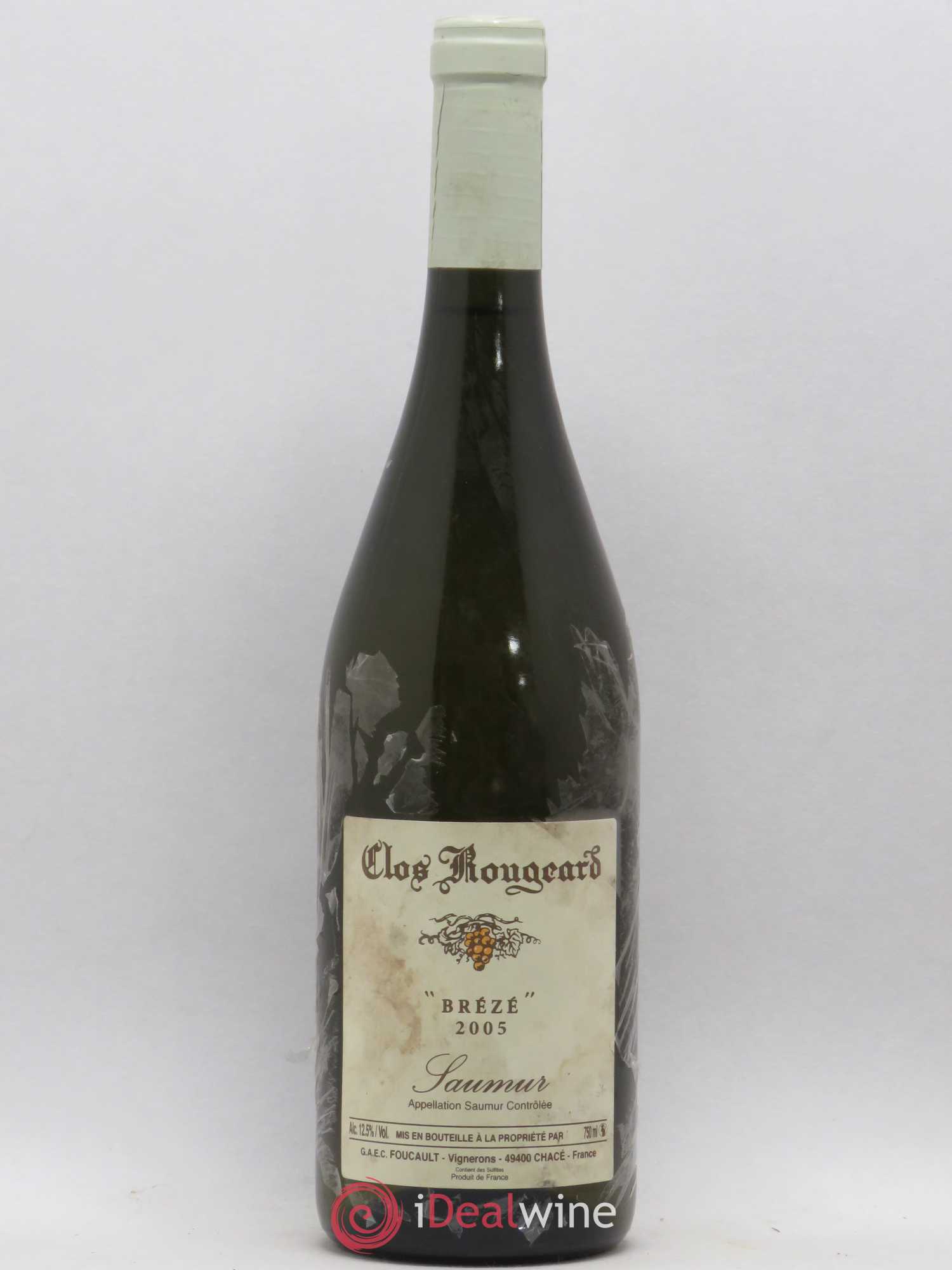 Saumur Brézé Clos Rougeard 2005 - Posten von 1 Flasche - 0