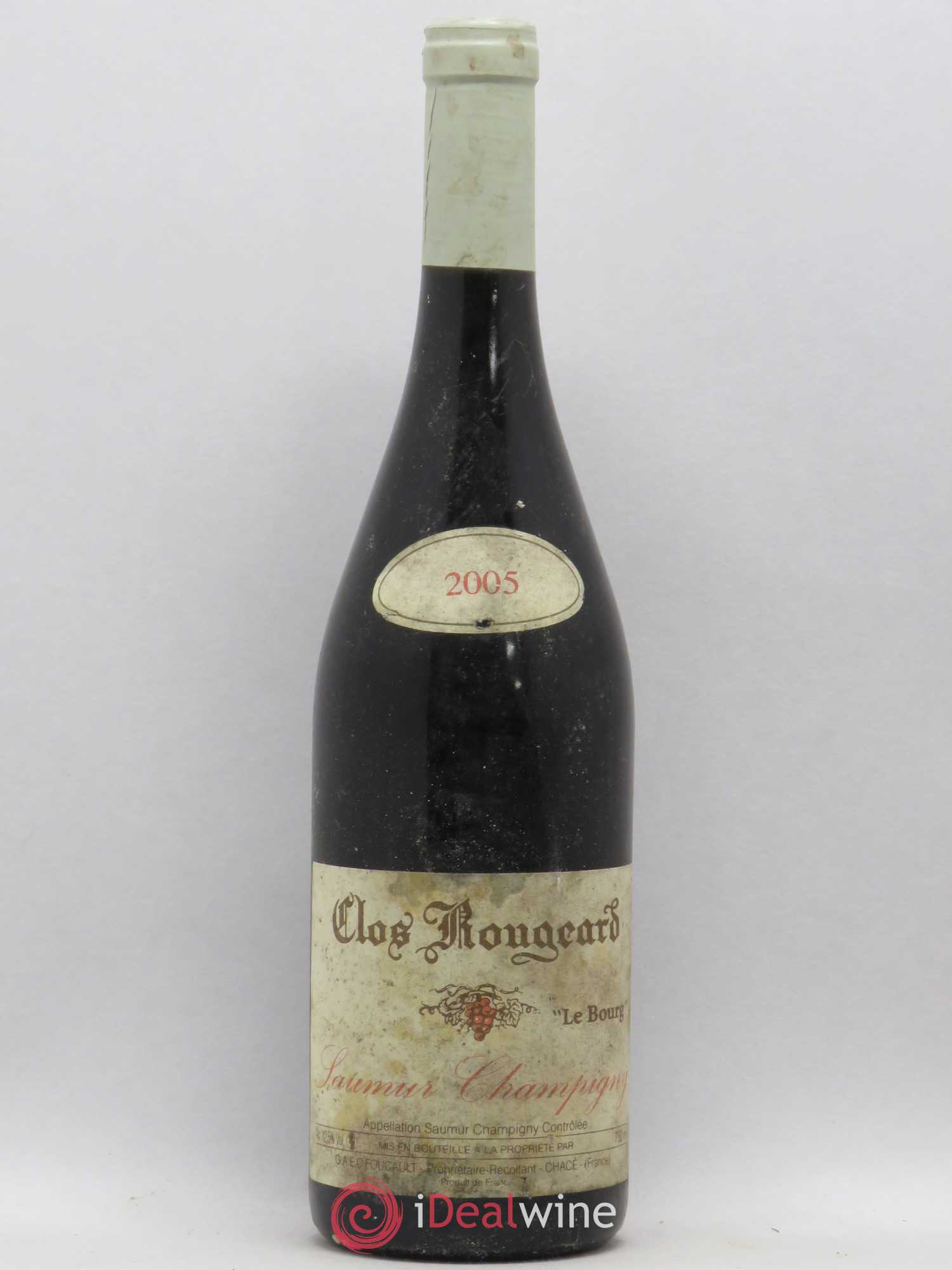 Saumur-Champigny Le Bourg Clos Rougeard 2005 - Lot de 1 bouteille - 0
