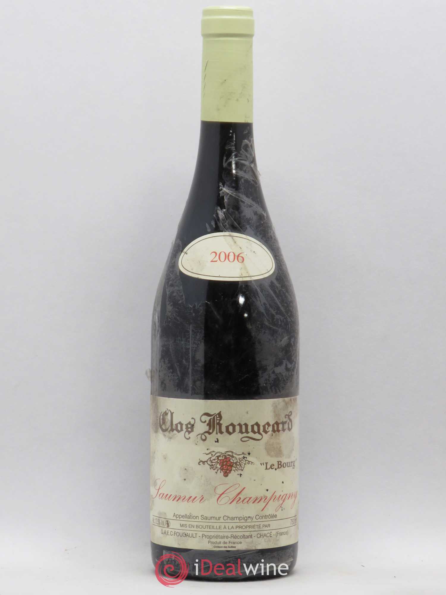 Saumur-Champigny Le Bourg Clos Rougeard 2006 - Lot de 1 bouteille - 0