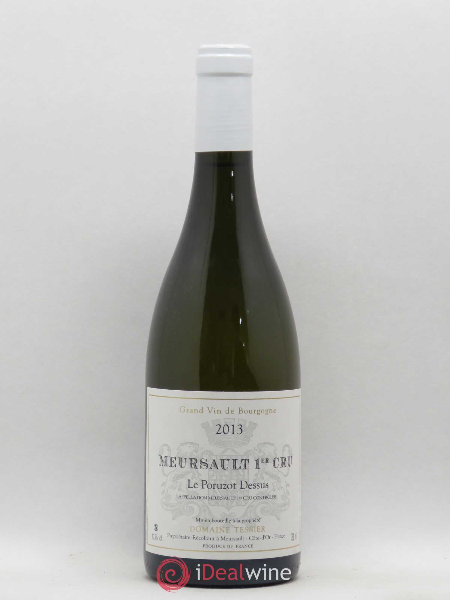 Meursault 1er Cru Le Poruzot Dessus Domaine Tessier 2013 - Posten von 1 Flasche - 0