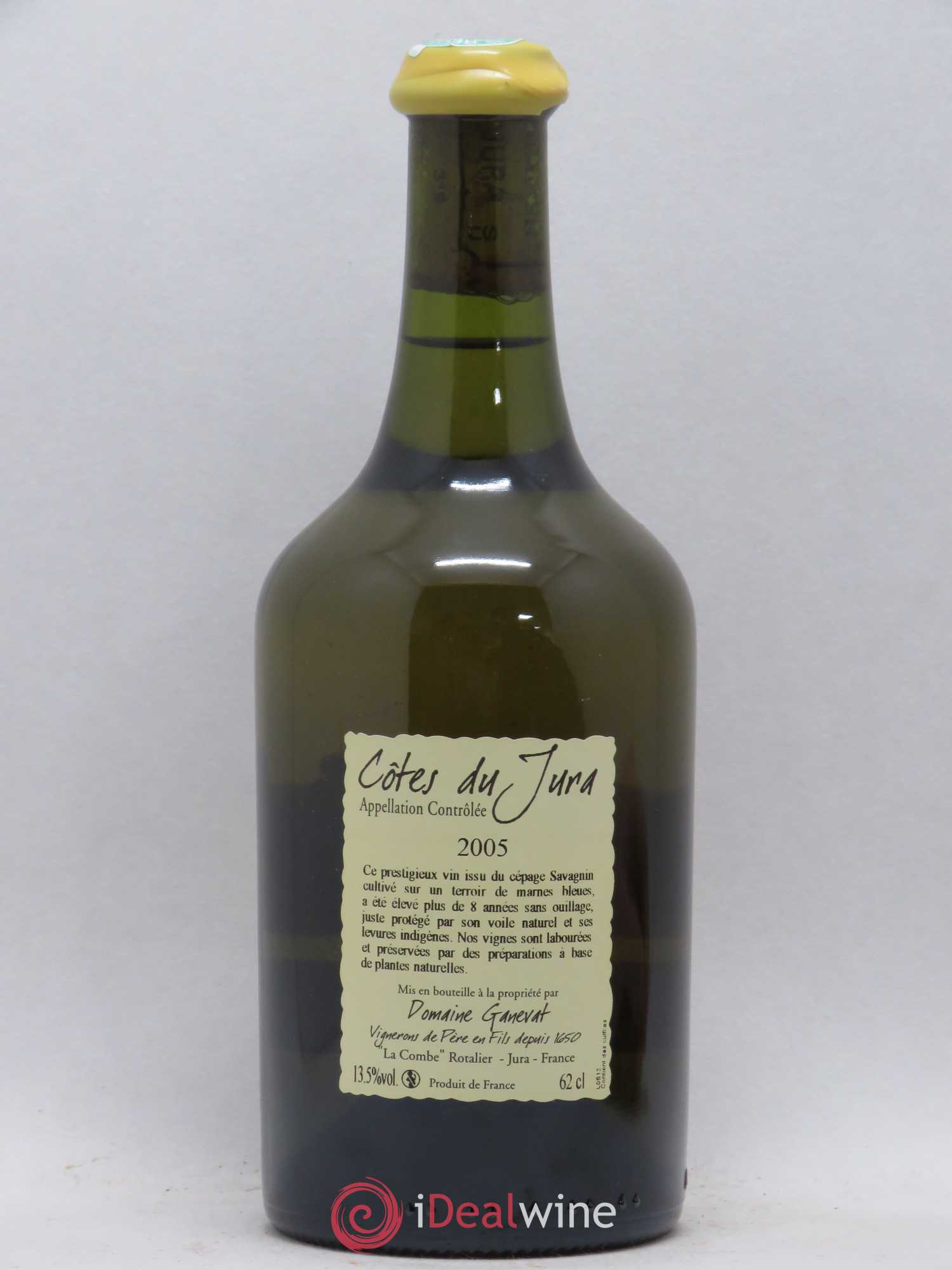 Côtes du Jura Vin Jaune Jean-François Ganevat (Domaine) 2005 - Lot de 1 bouteille - 1
