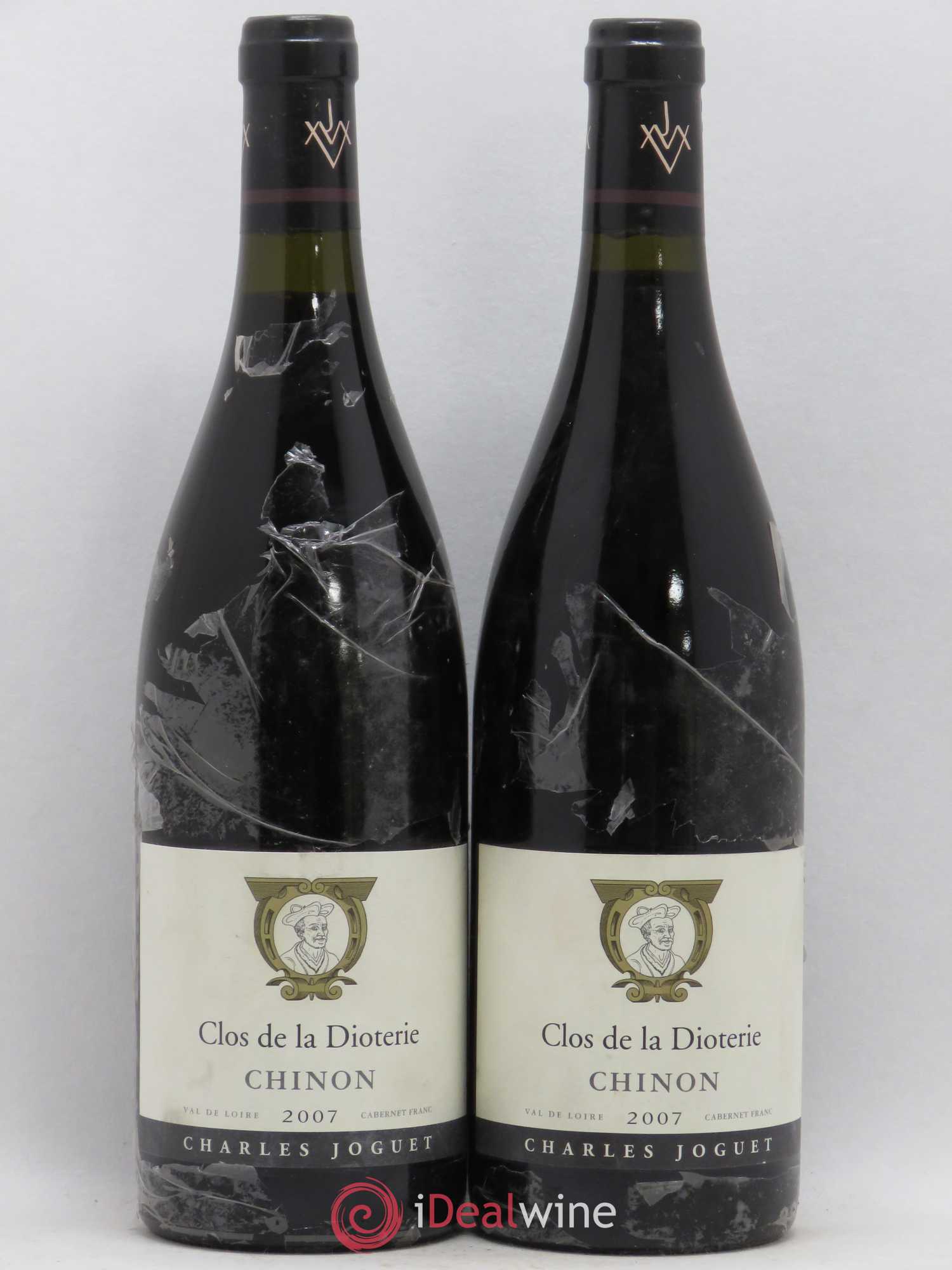 Chinon Clos de La Dioterie Charles Joguet 2007 - Lot de 2 bouteilles - 0