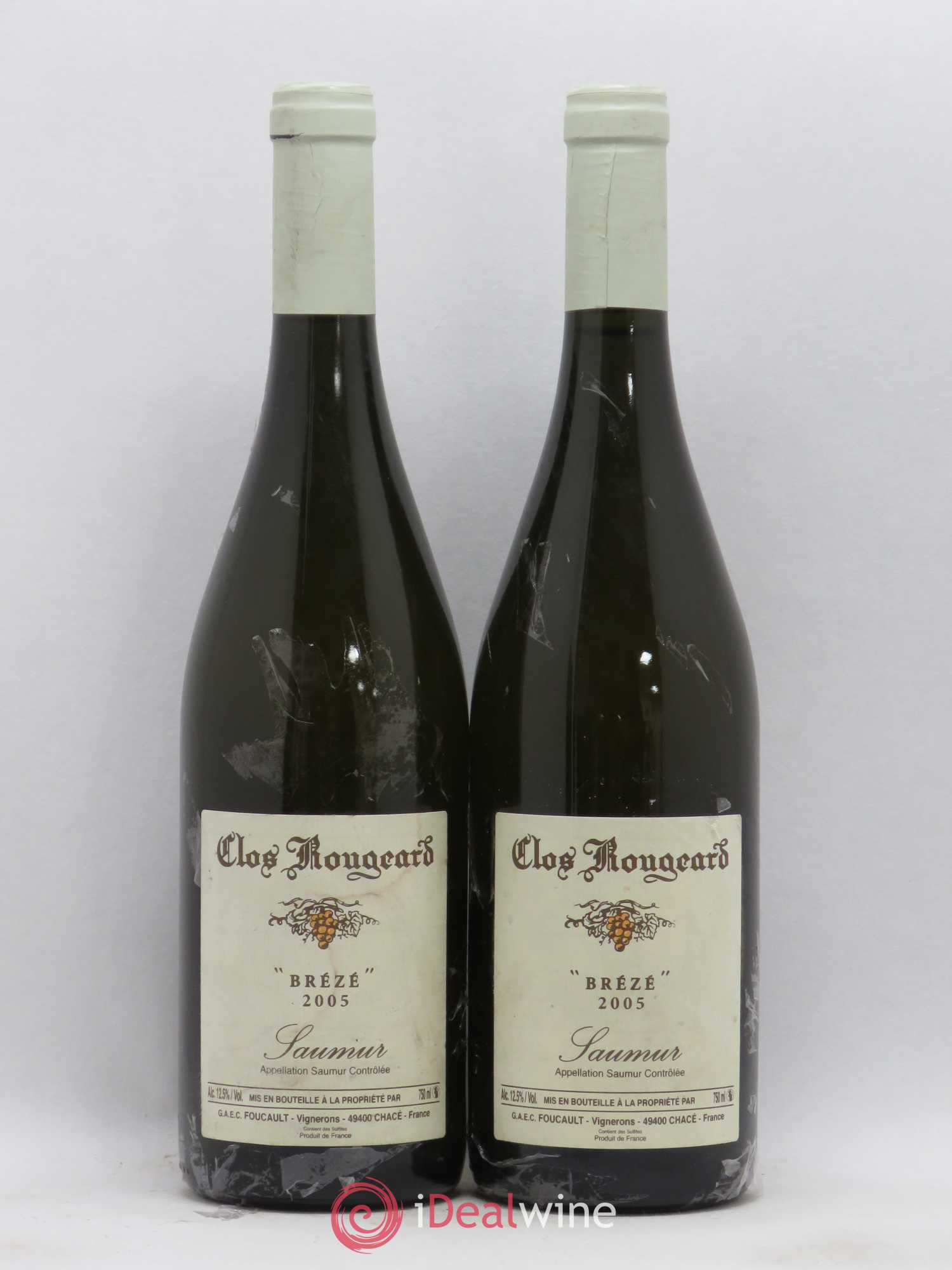 Saumur Brézé Clos Rougeard 2005 - Posten von 2 Flaschen - 0