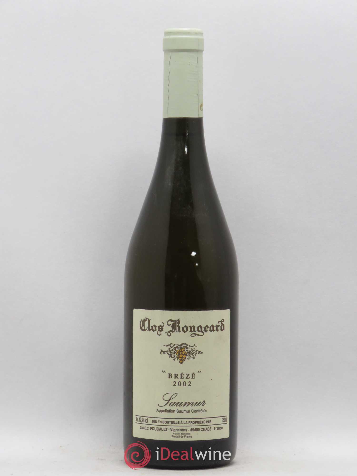 Saumur Brézé Clos Rougeard 2002 - Posten von 1 Flasche - 0