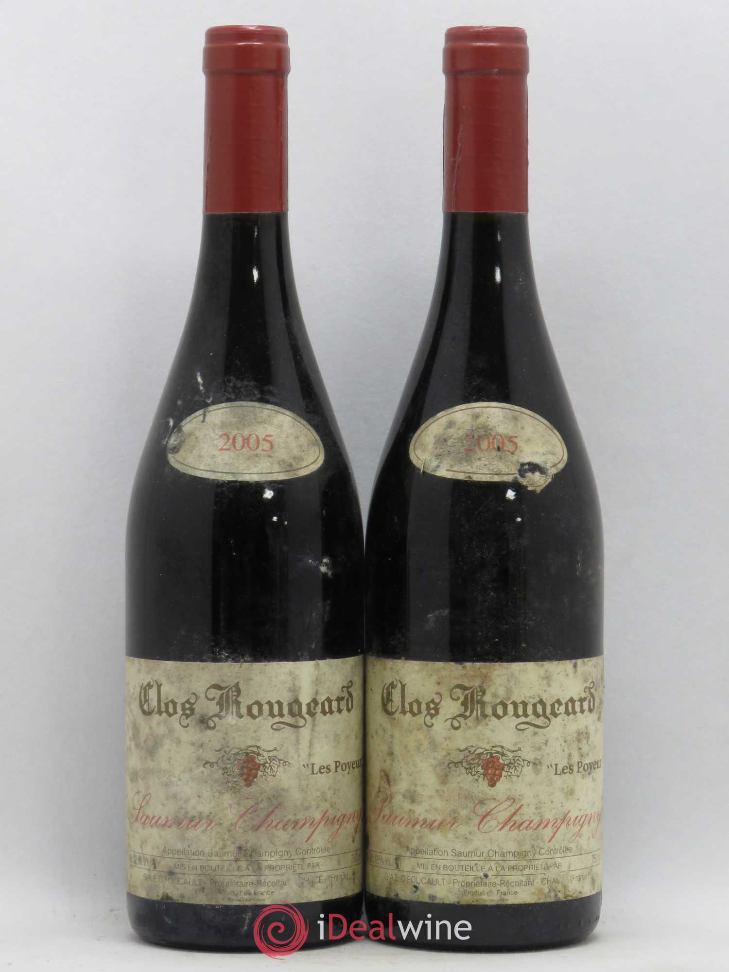 Saumur-Champigny Les Poyeux Clos Rougeard 2005 - Lot de 2 bouteilles - 0