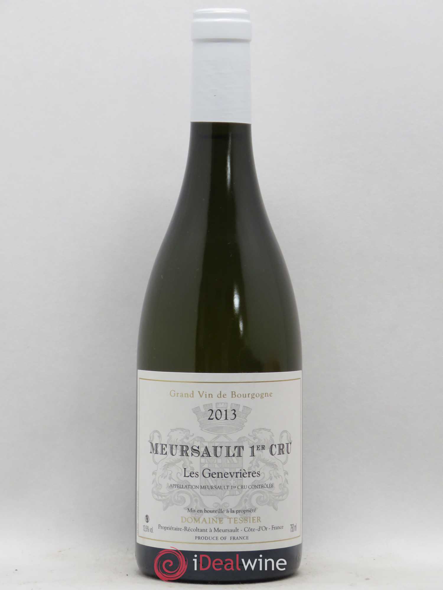 Meursault 1er Cru Les Genevrières Domaine Tessier 2013 - Posten von 1 Flasche - 0