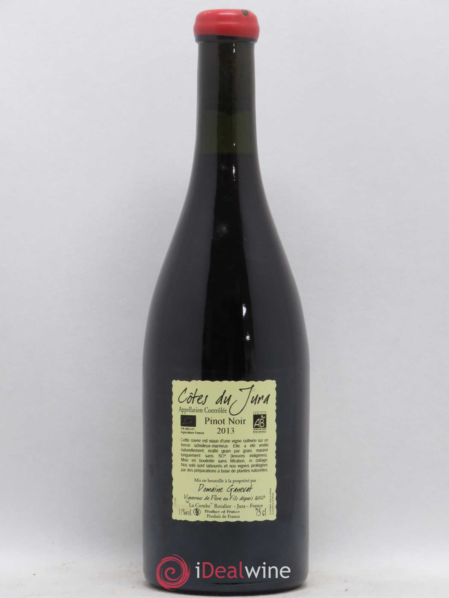 Côtes du Jura Julien En Billat Jean-François Ganevat (Domaine)  (sans prix de réserve) 2013 - Lot de 1 bouteille - 1