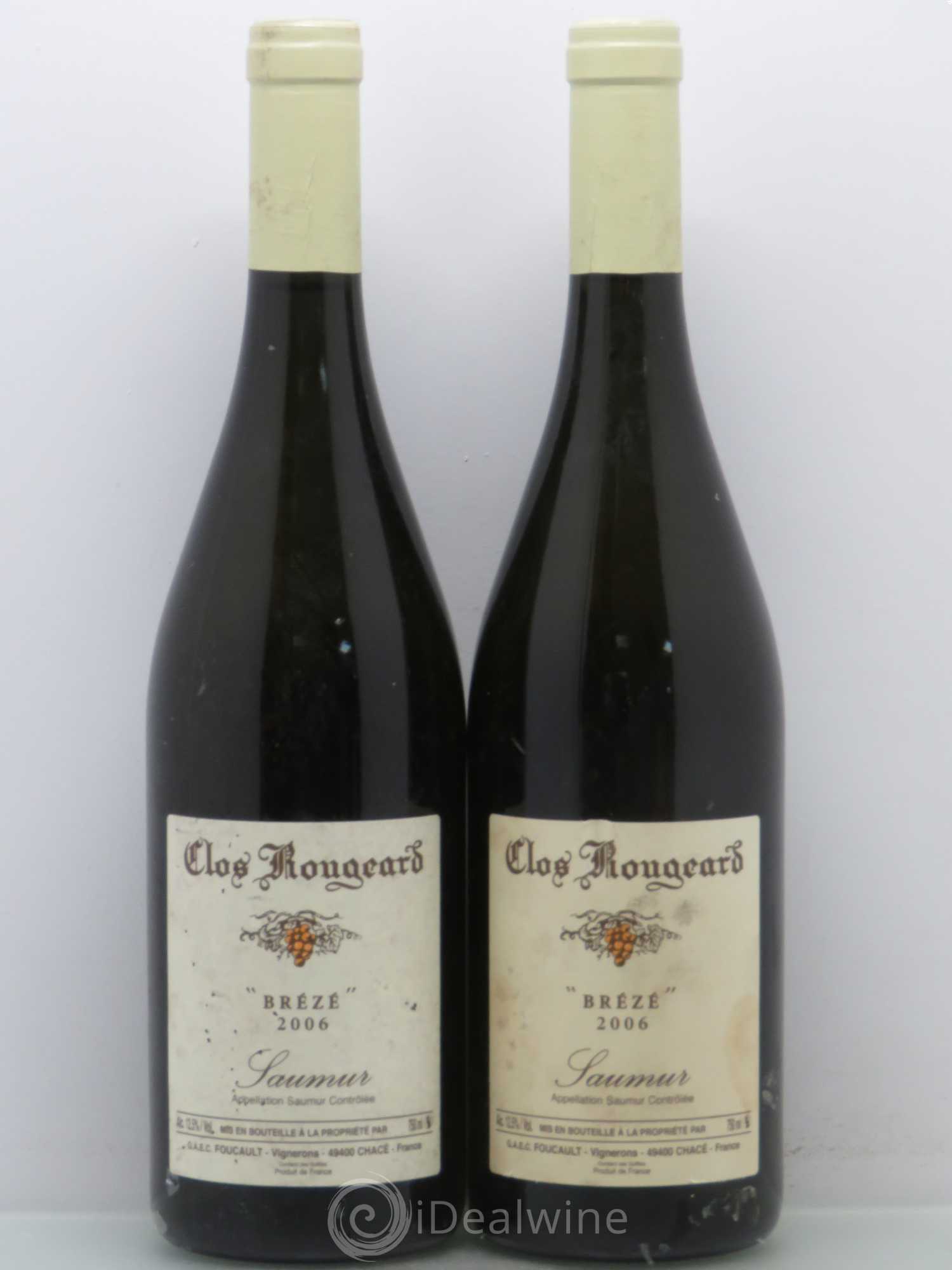 Saumur Brézé Clos Rougeard 2006 - Lot de 2 bouteilles - 0