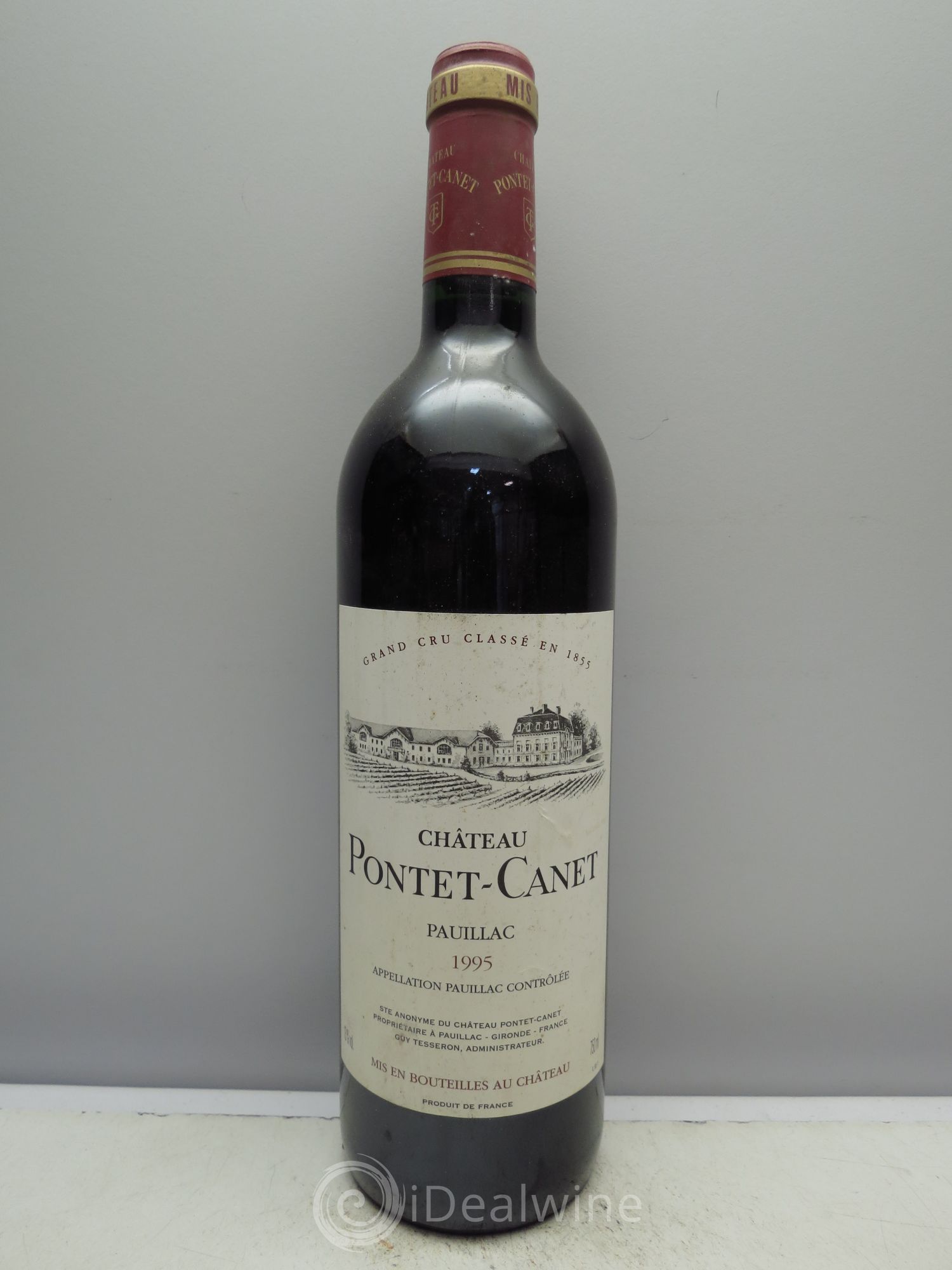 Château Pontet Canet 5ème Grand Cru Classé 1995 - Lot de 6 bouteilles - 0