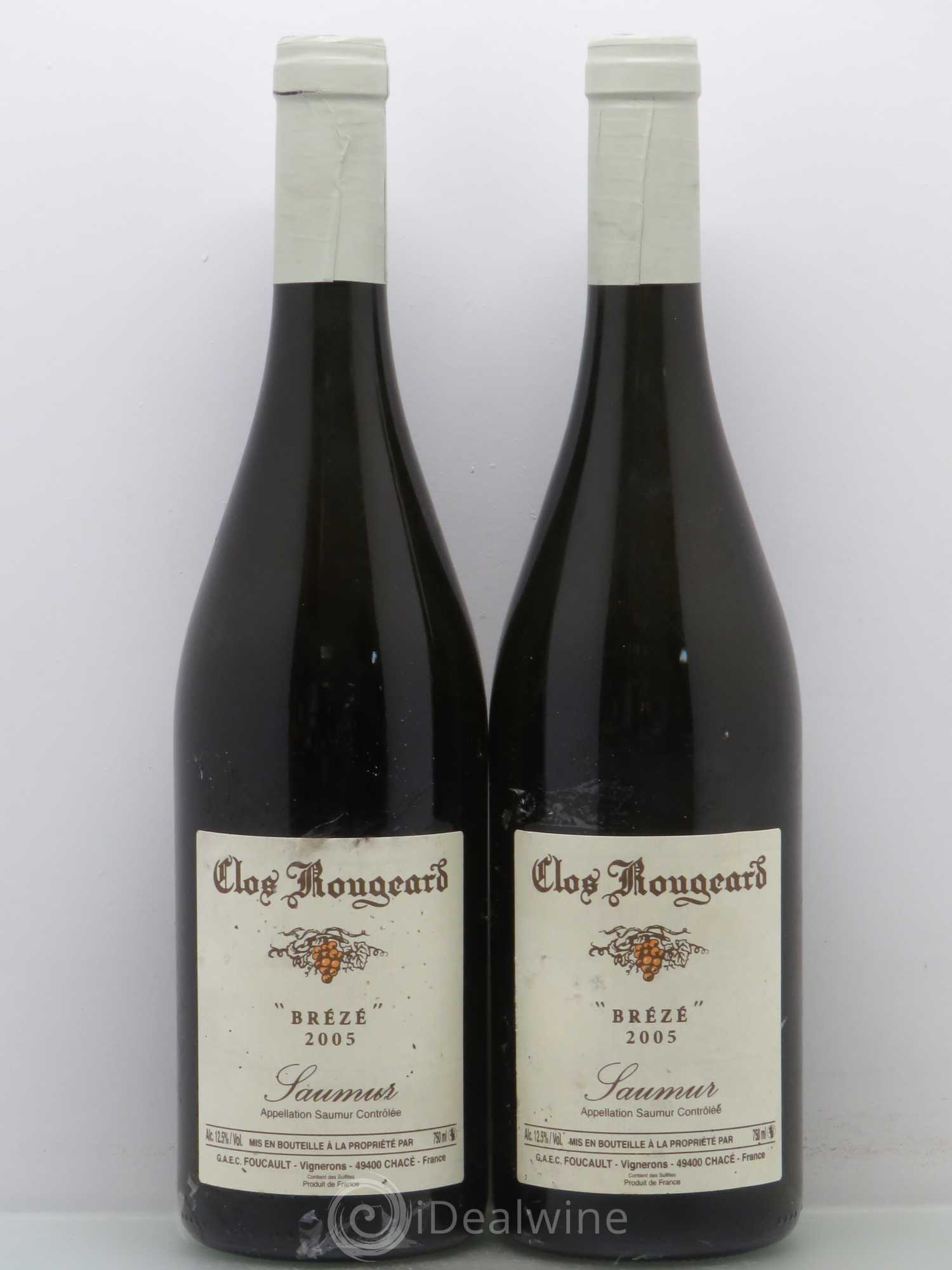 Saumur Brézé Clos Rougeard 2005 - Posten von 2 Flaschen - 0