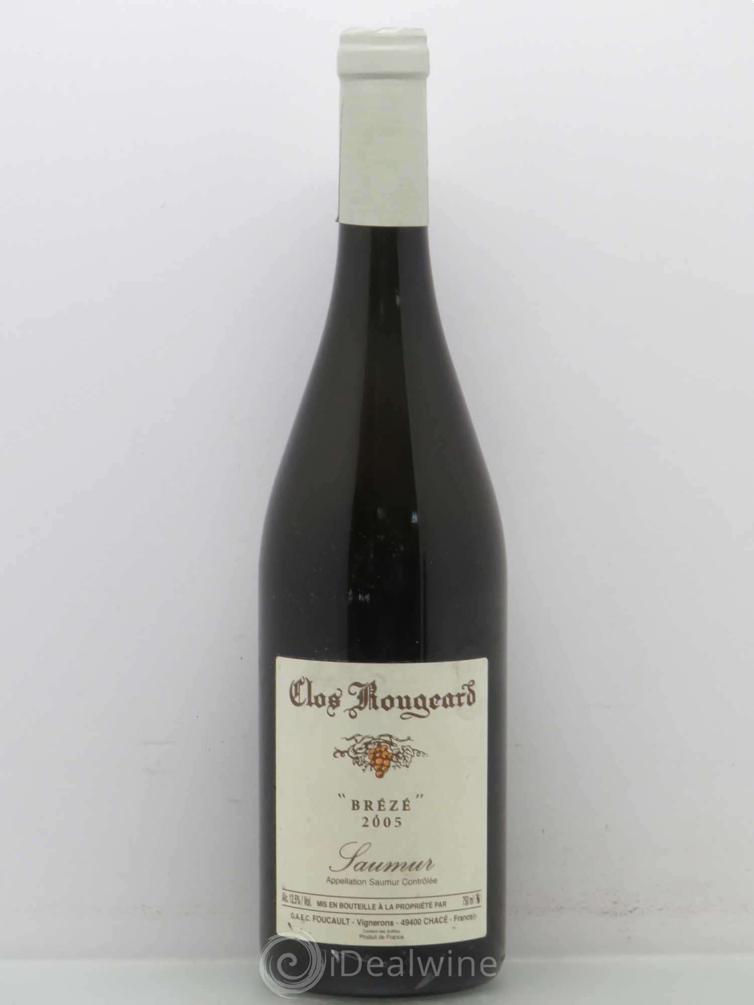 Saumur Brézé Clos Rougeard 2005 - Posten von 1 Flasche - 0