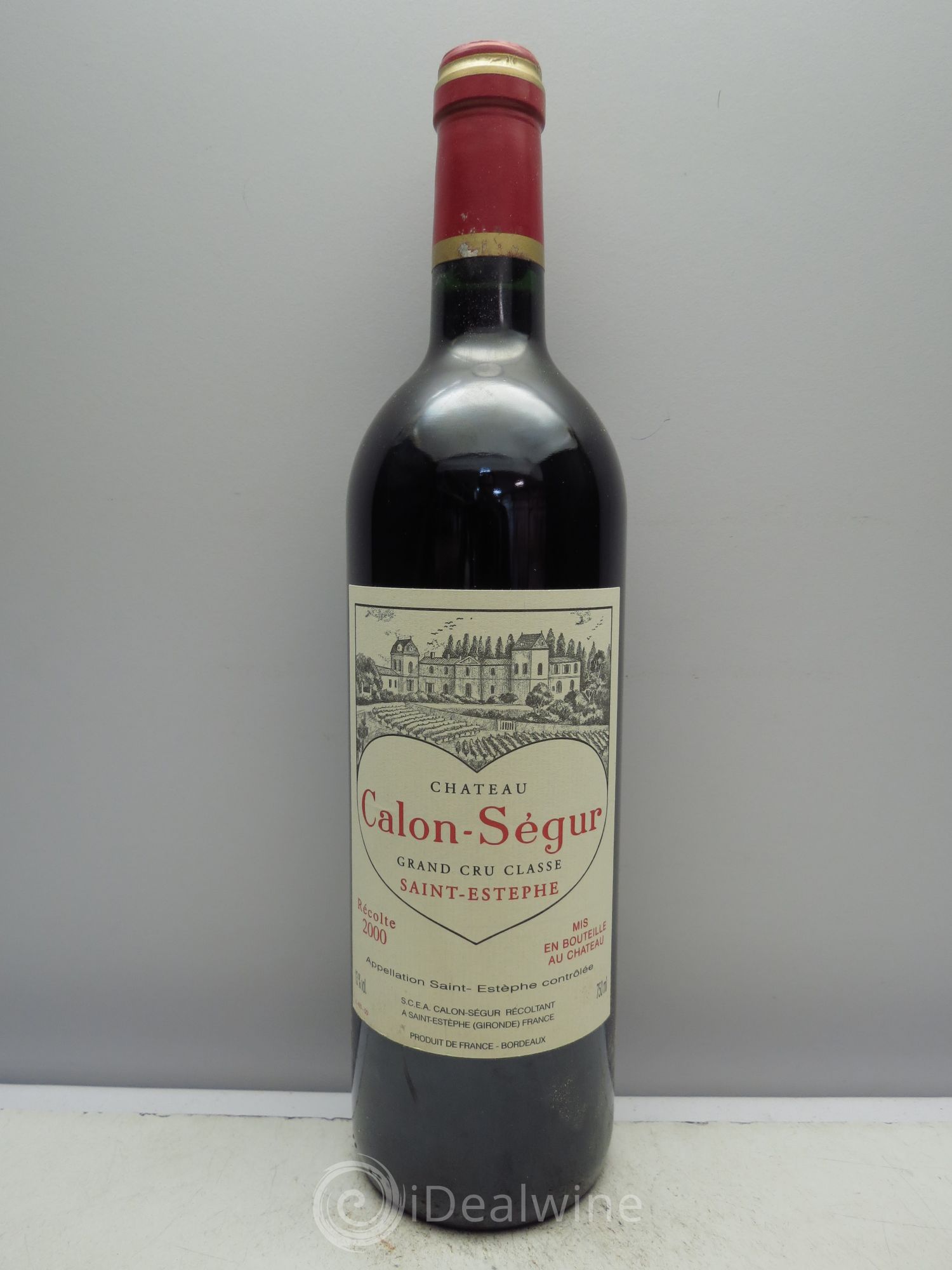 Château Calon Ségur 3ème Grand Cru Classé 2000 - Lot de 12 bouteilles - 0