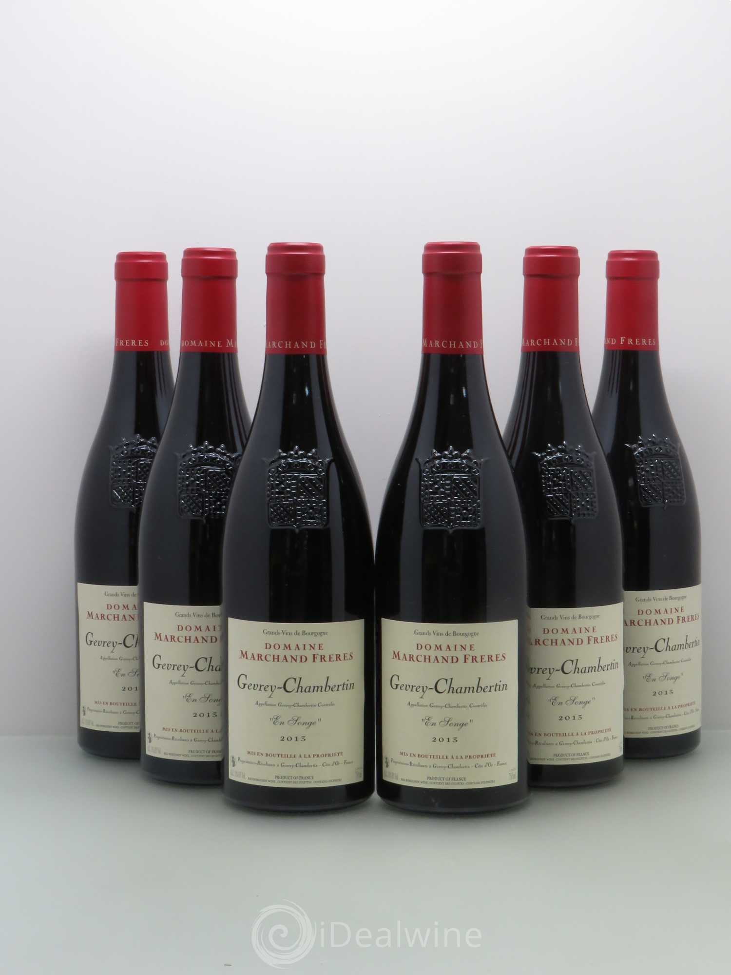 Gevrey-Chambertin Marchand Frères En Songe 2013 - Lot de 6 bouteilles - 0