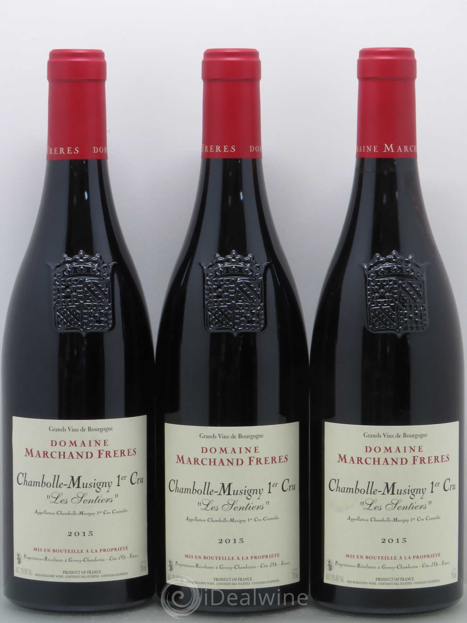 Chambolle-Musigny 1er Cru Marchand Frères Les Sentiers 2013 - Posten von 6 Flaschen - 2