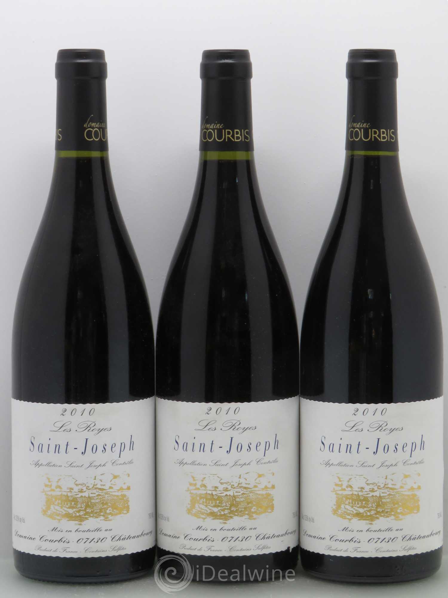 Saint-Joseph Courbis Les Royes 2010 - Lot de 6 bouteilles - 1