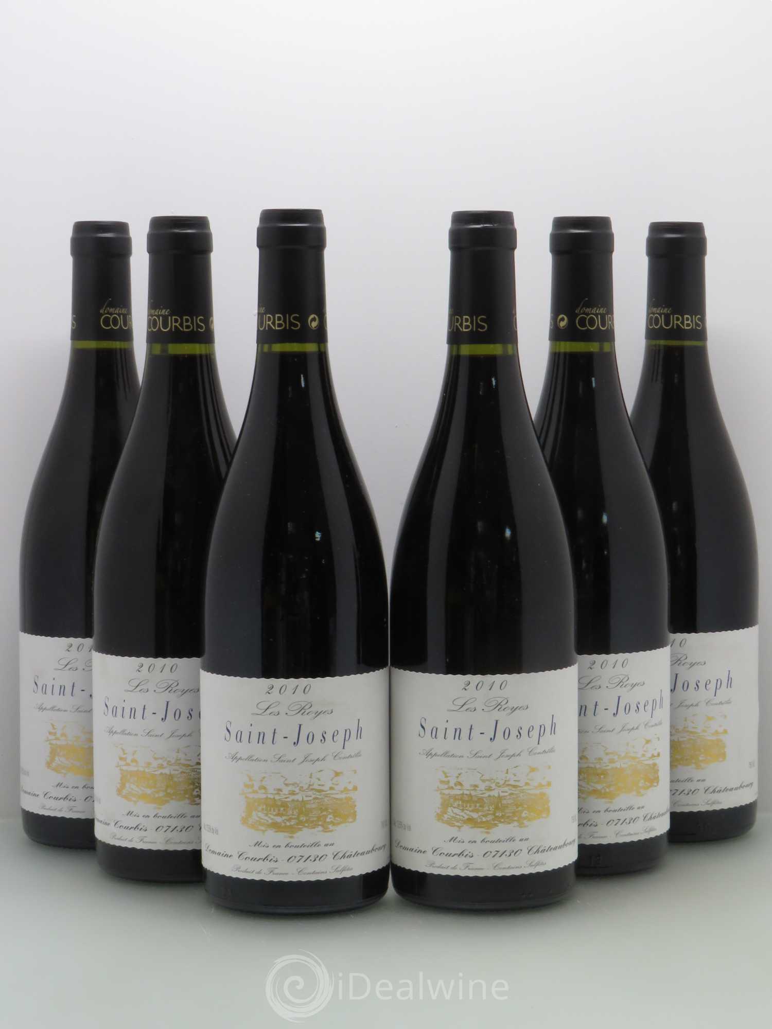 Saint-Joseph Courbis Les Royes 2010 - Lot de 6 bouteilles - 0