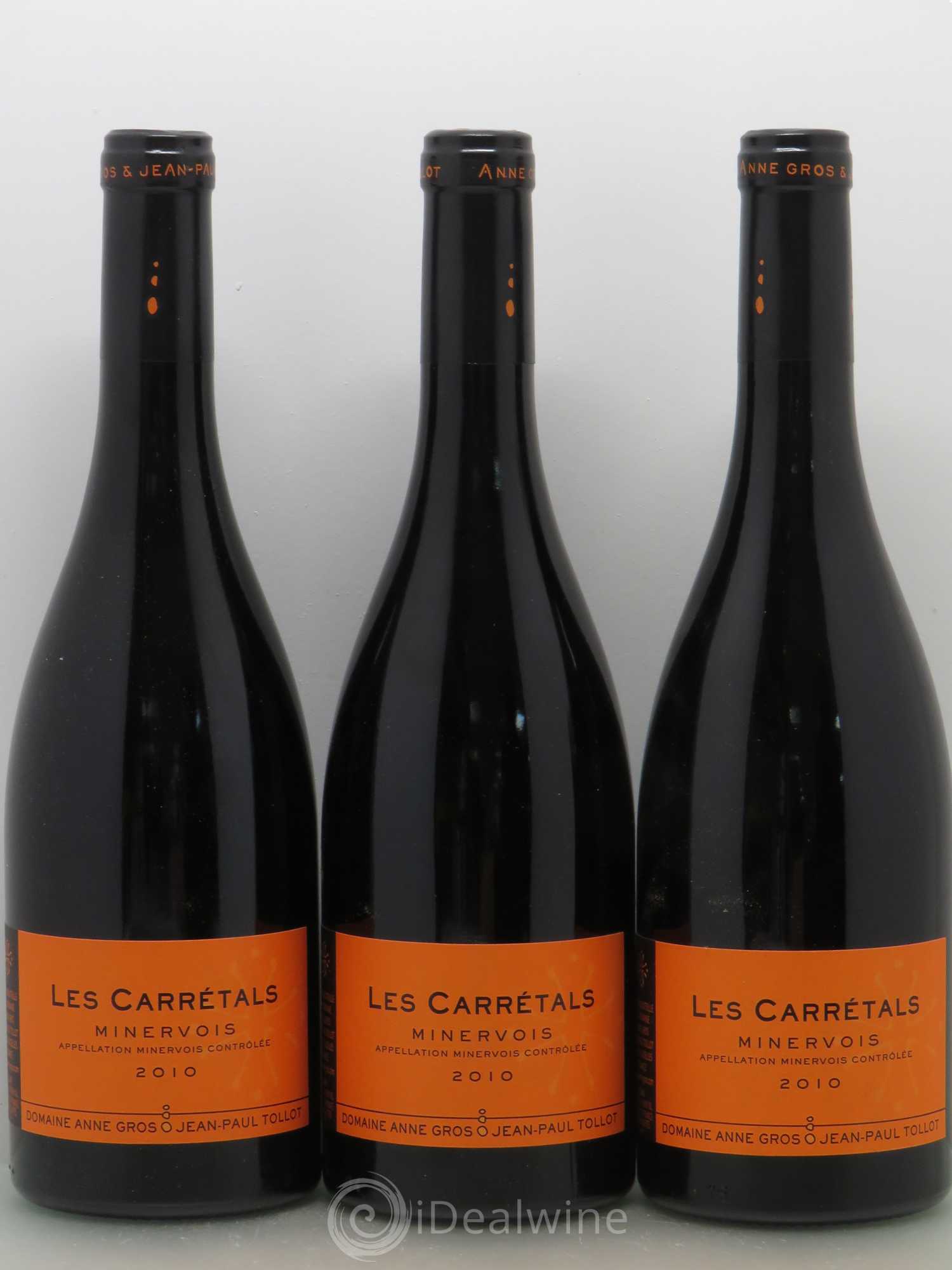 Minervois Les Carretals Domaine Anne Gros et Jean-Paul Tollot 2010 - Posten von 6 Flaschen - 2