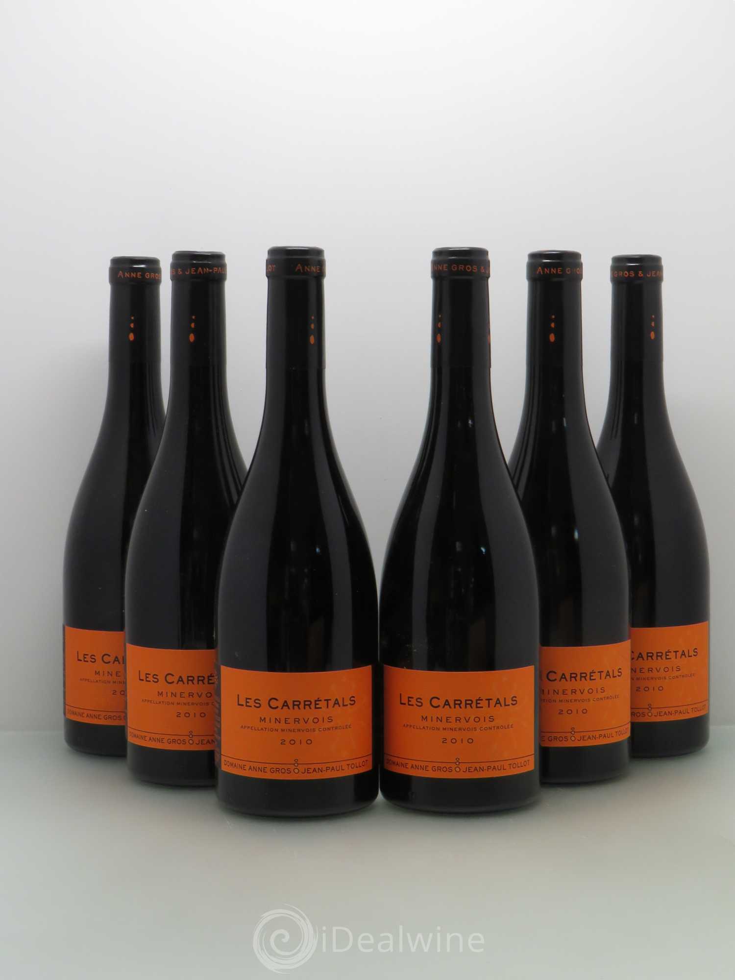 Minervois Les Carretals Domaine Anne Gros et Jean-Paul Tollot 2010 - Posten von 6 Flaschen - 0