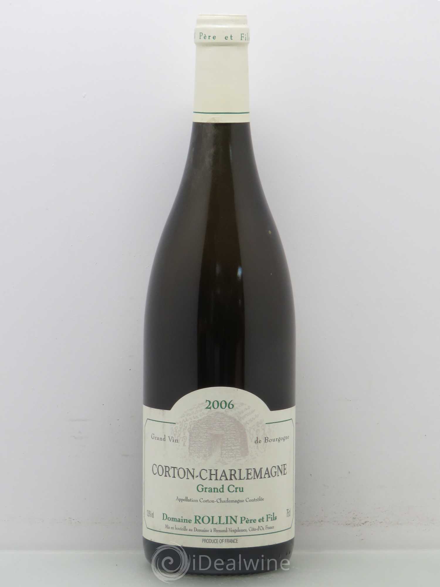 Corton-Charlemagne Grand Cru Rolin 2006 - Lot de 1 bouteille - 0