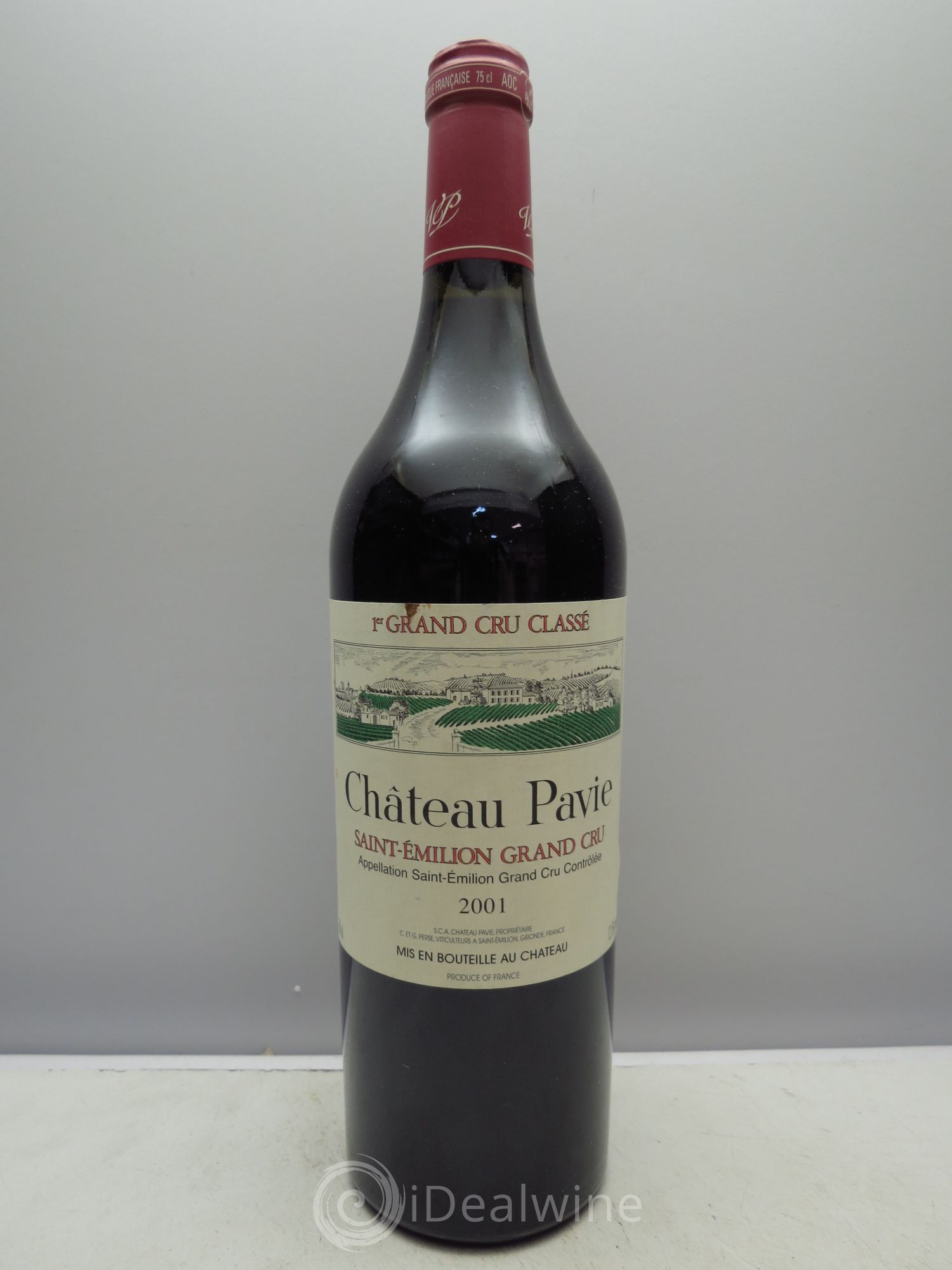Château Pavie 1er Grand Cru Classé A 2001 - Lot de 6 bouteilles - 0